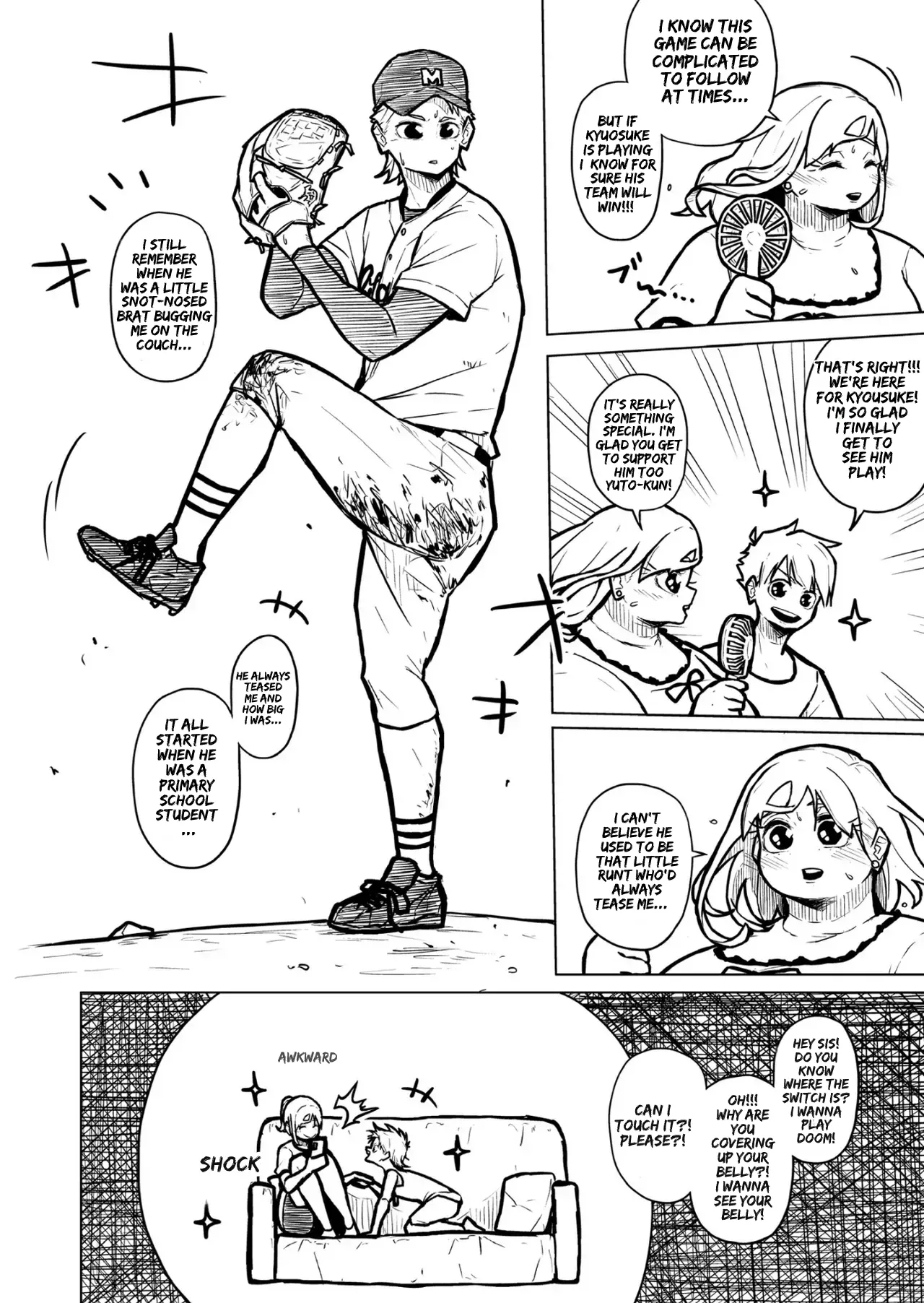 [Pocchari wa sekai o sukuu]Chubby Girlfriend[English Re-Write] Page 343