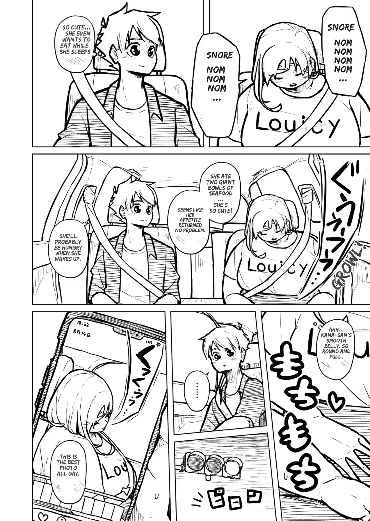[Pocchari wa sekai o sukuu]Chubby Girlfriend[English Re-Write] Page 353