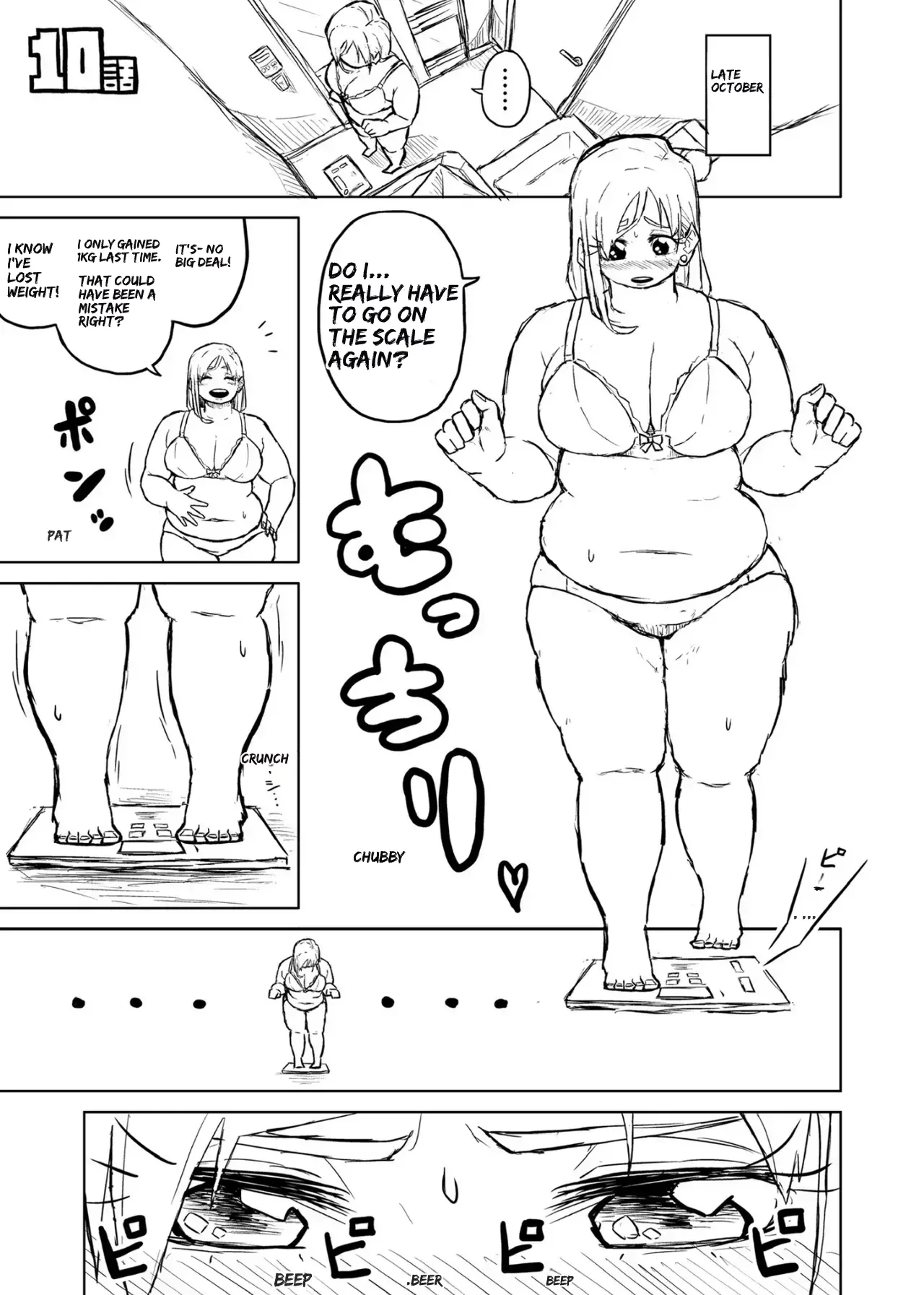 [Pocchari wa sekai o sukuu]Chubby Girlfriend[English Re-Write] Page 37