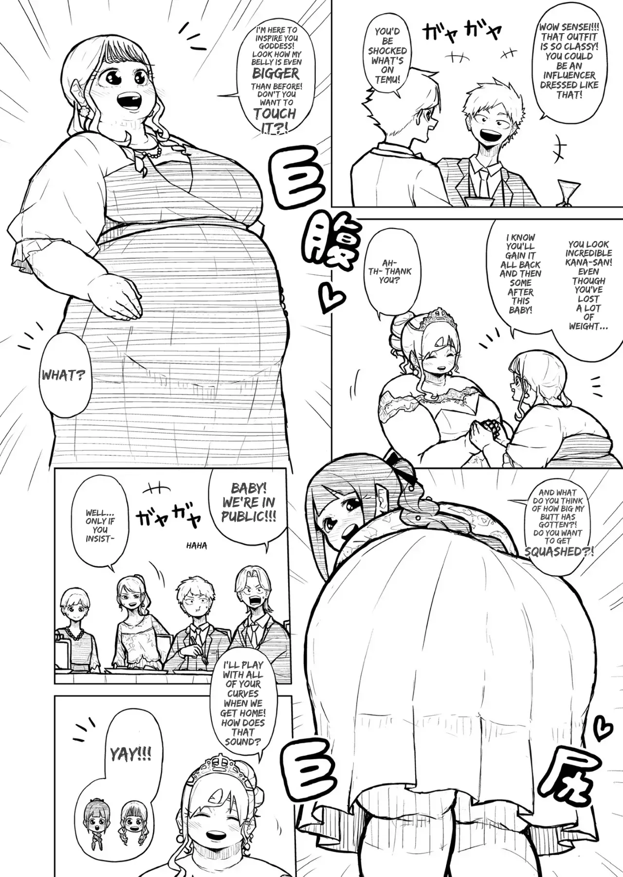 [Pocchari wa sekai o sukuu]Chubby Girlfriend[English Re-Write] Page 394