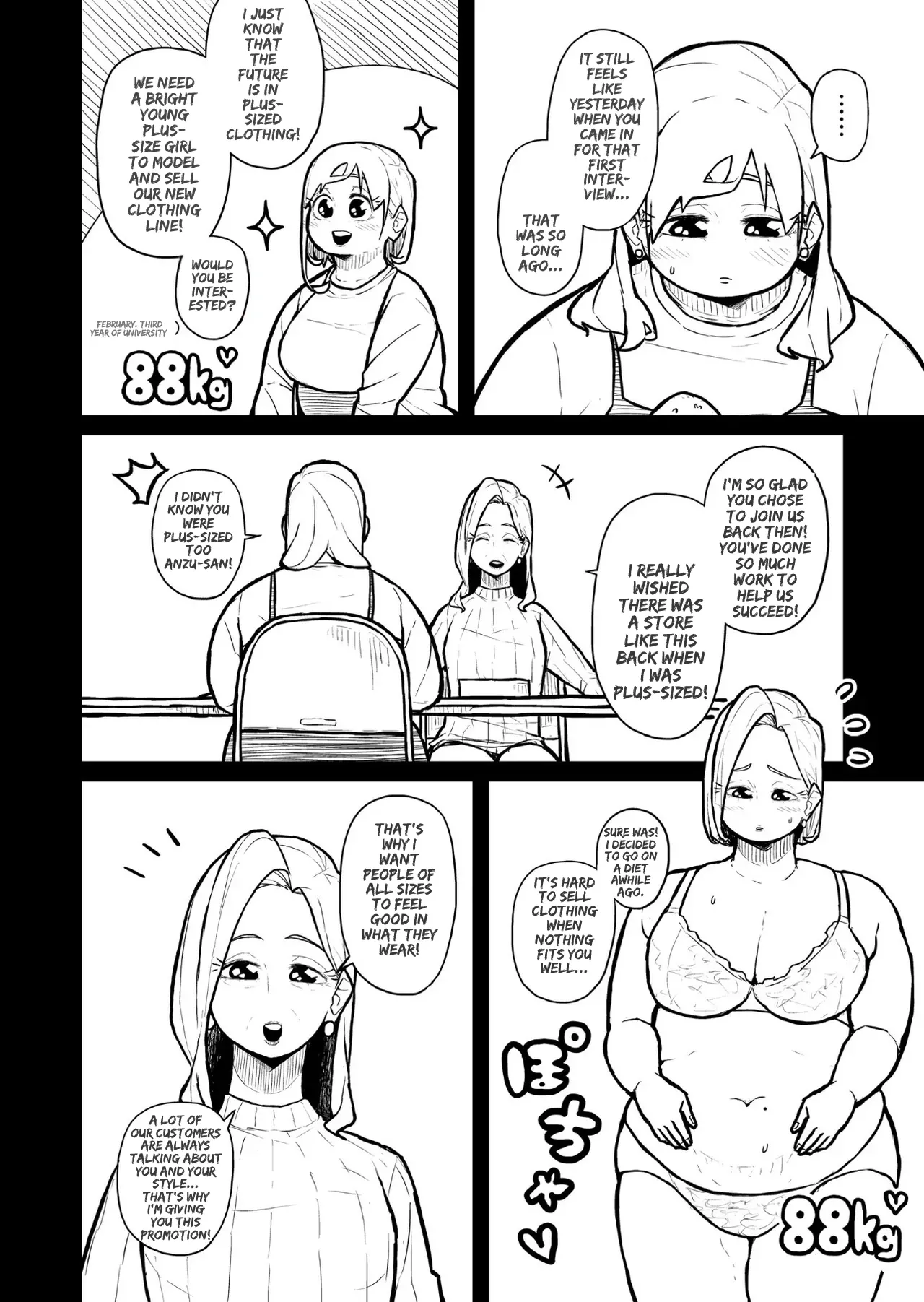 [Pocchari wa sekai o sukuu]Chubby Girlfriend[English Re-Write] Page 418