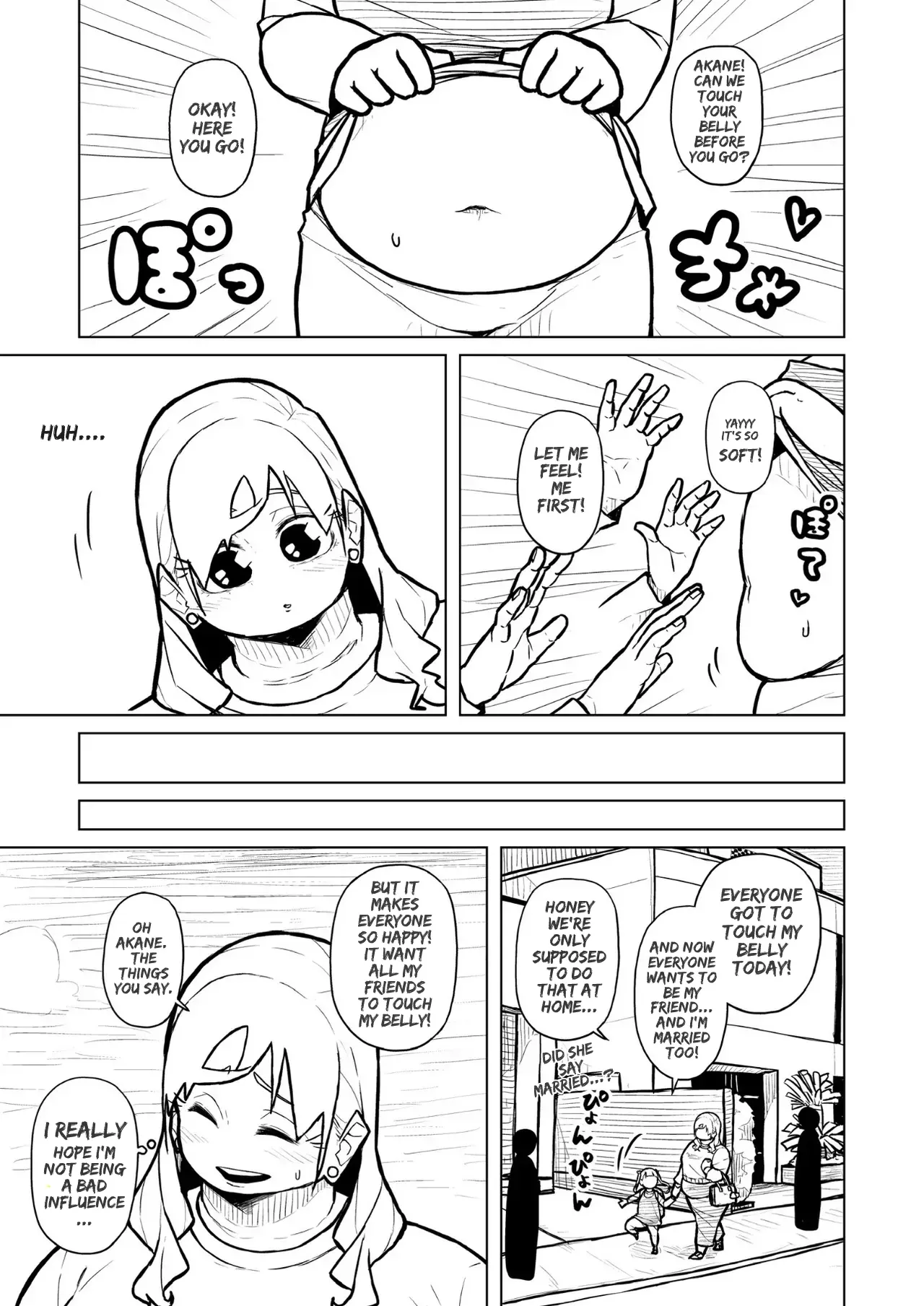 [Pocchari wa sekai o sukuu]Chubby Girlfriend[English Re-Write] Page 423