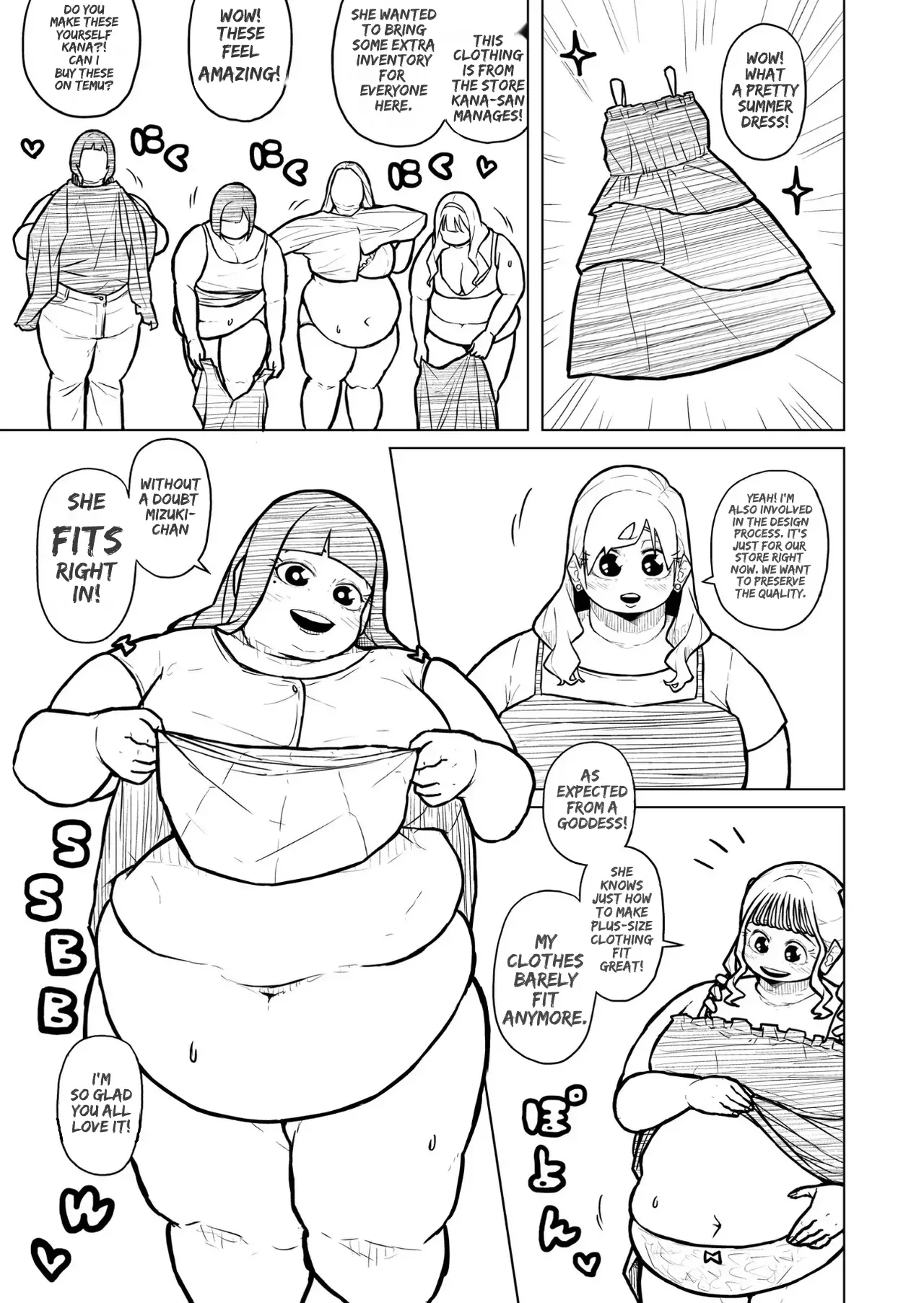 [Pocchari wa sekai o sukuu]Chubby Girlfriend[English Re-Write] Page 435