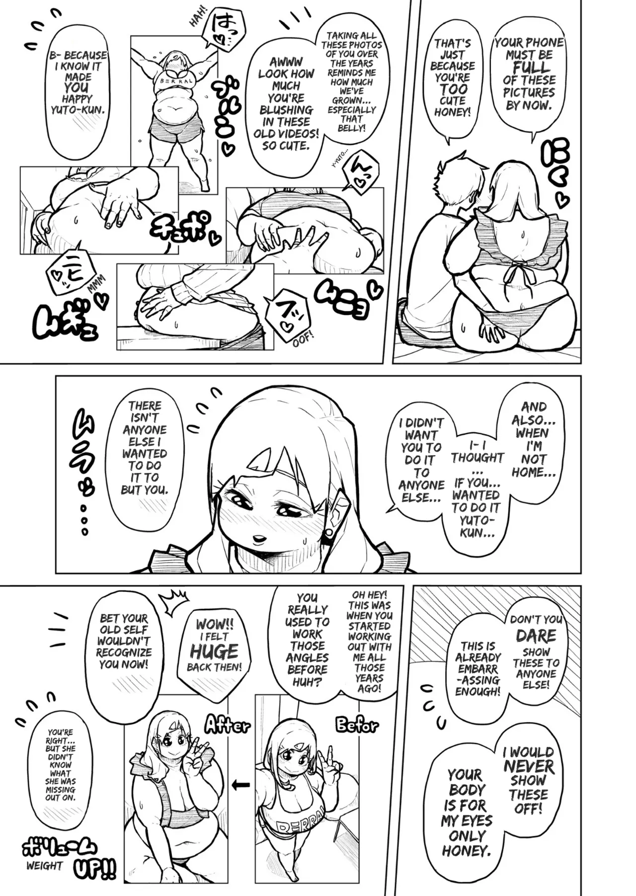 [Pocchari wa sekai o sukuu]Chubby Girlfriend[English Re-Write] Page 459
