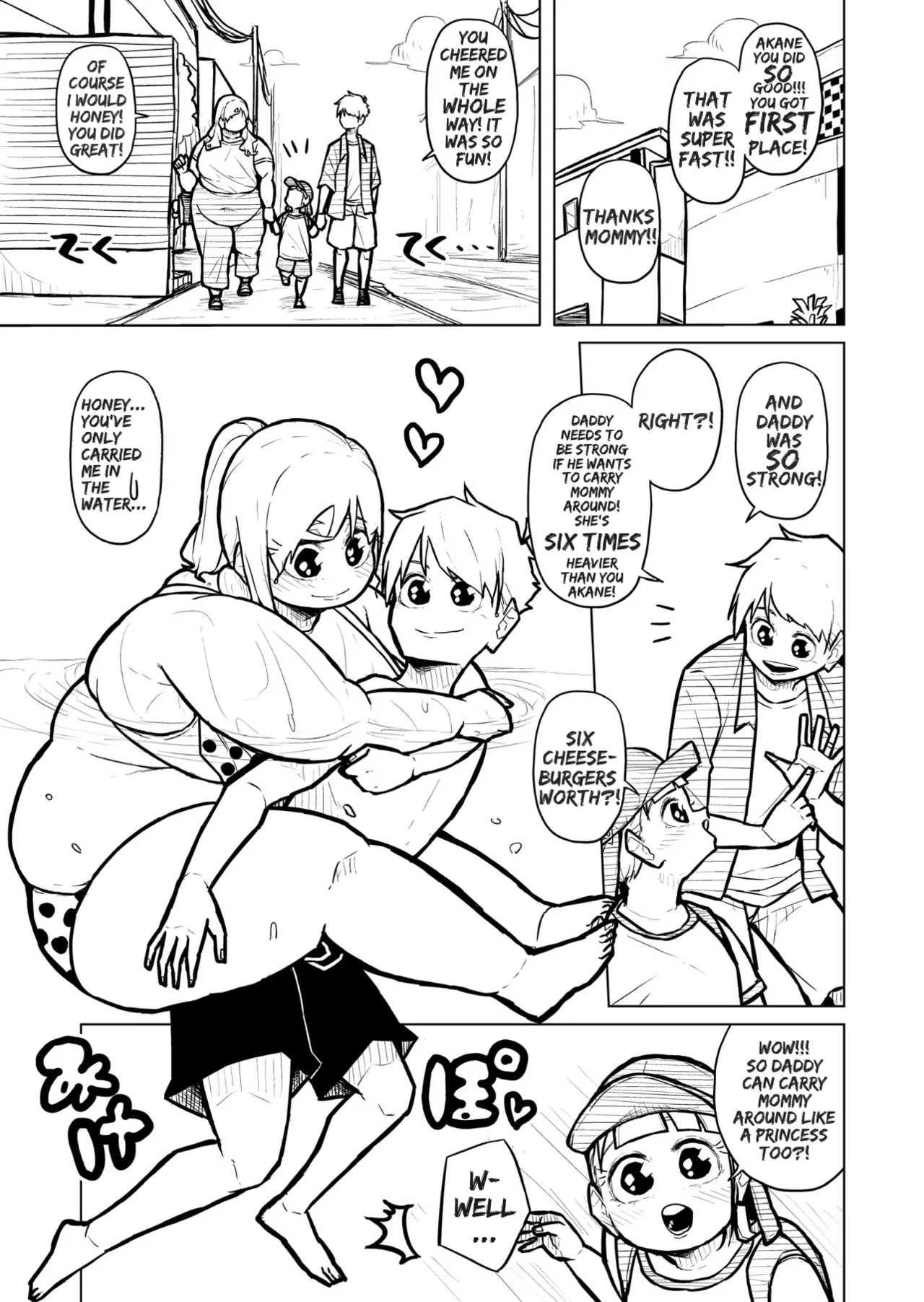 [Pocchari wa sekai o sukuu]Chubby Girlfriend[English Re-Write] Page 463