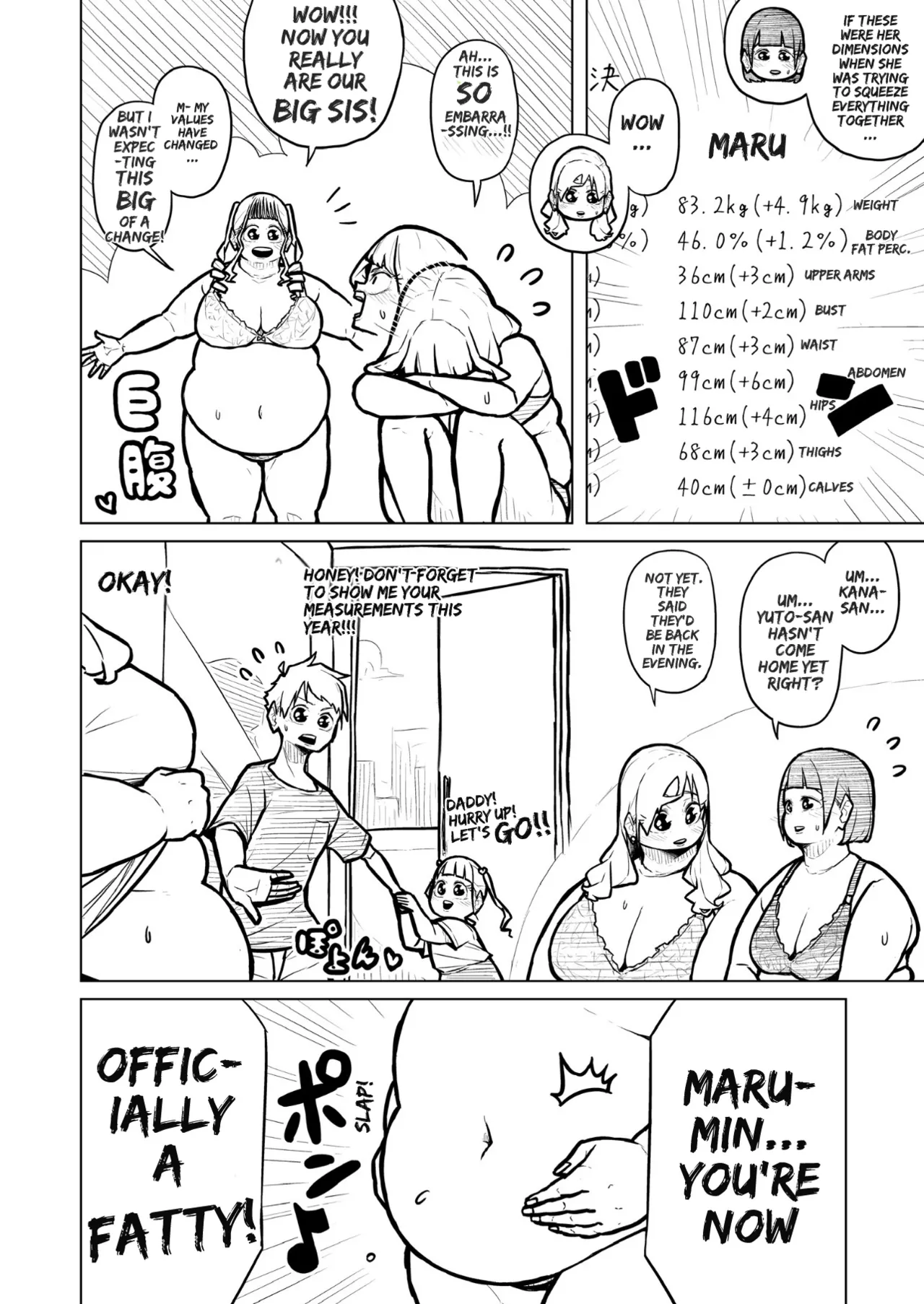 [Pocchari wa sekai o sukuu]Chubby Girlfriend[English Re-Write] Page 468