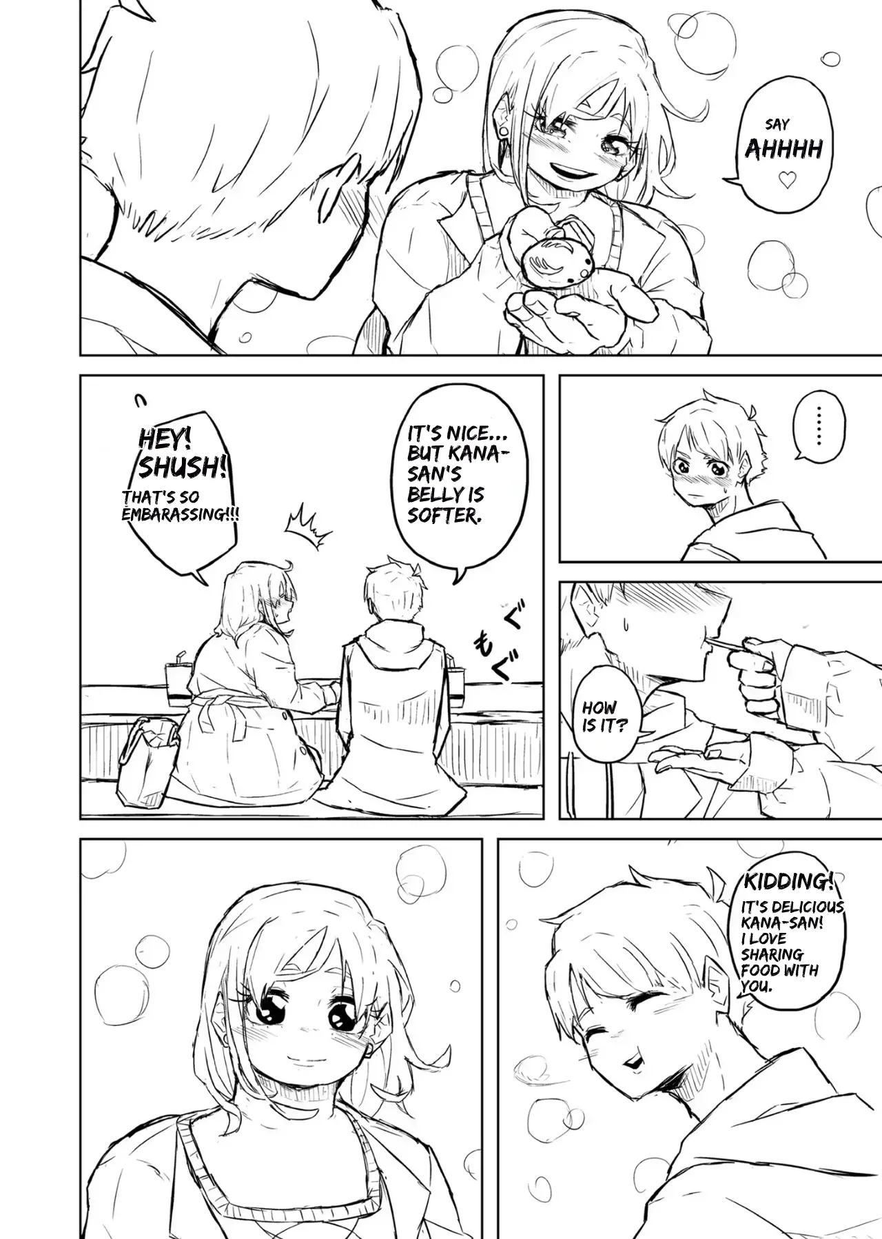 [Pocchari wa sekai o sukuu]Chubby Girlfriend[English Re-Write] Page 54