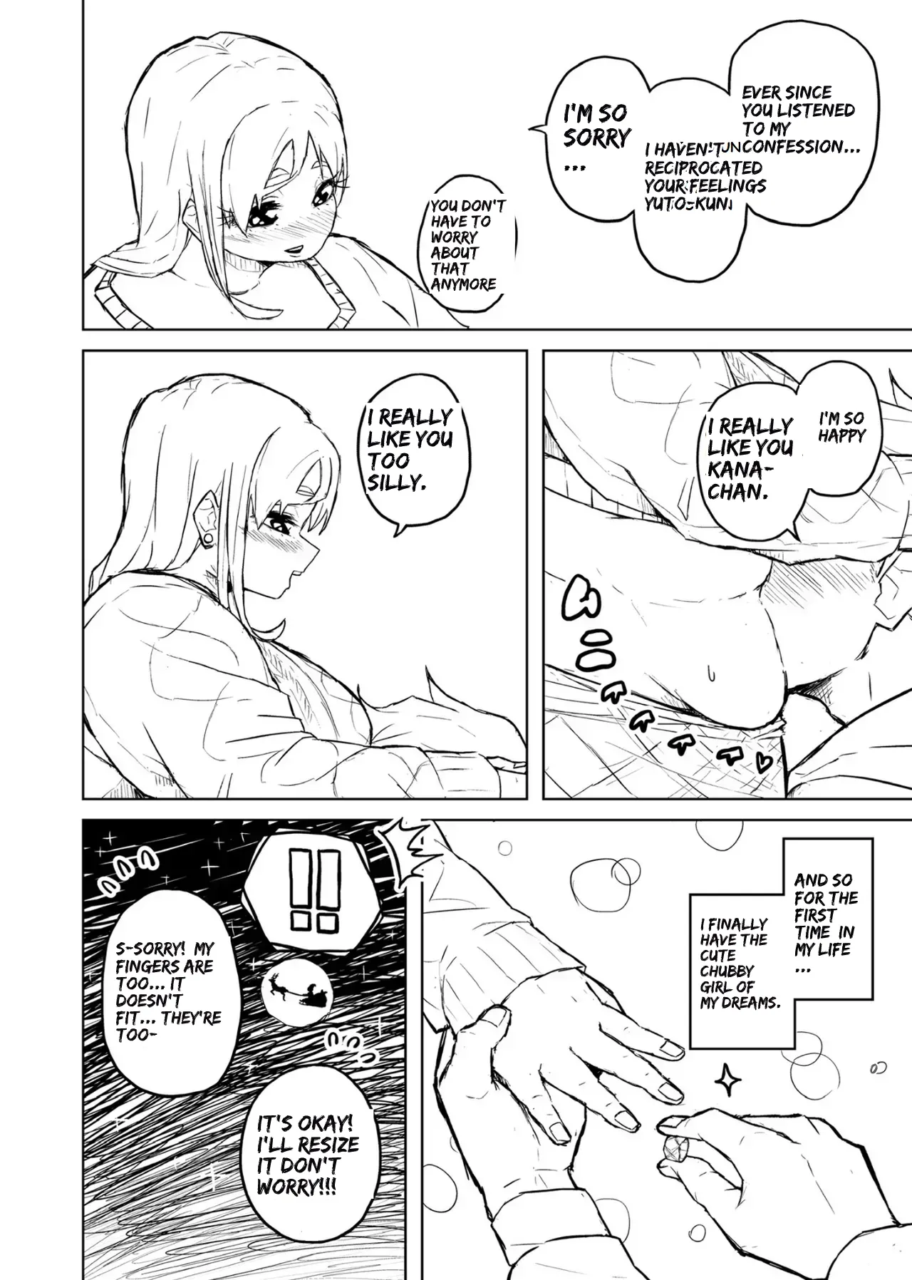 [Pocchari wa sekai o sukuu]Chubby Girlfriend[English Re-Write] Page 64