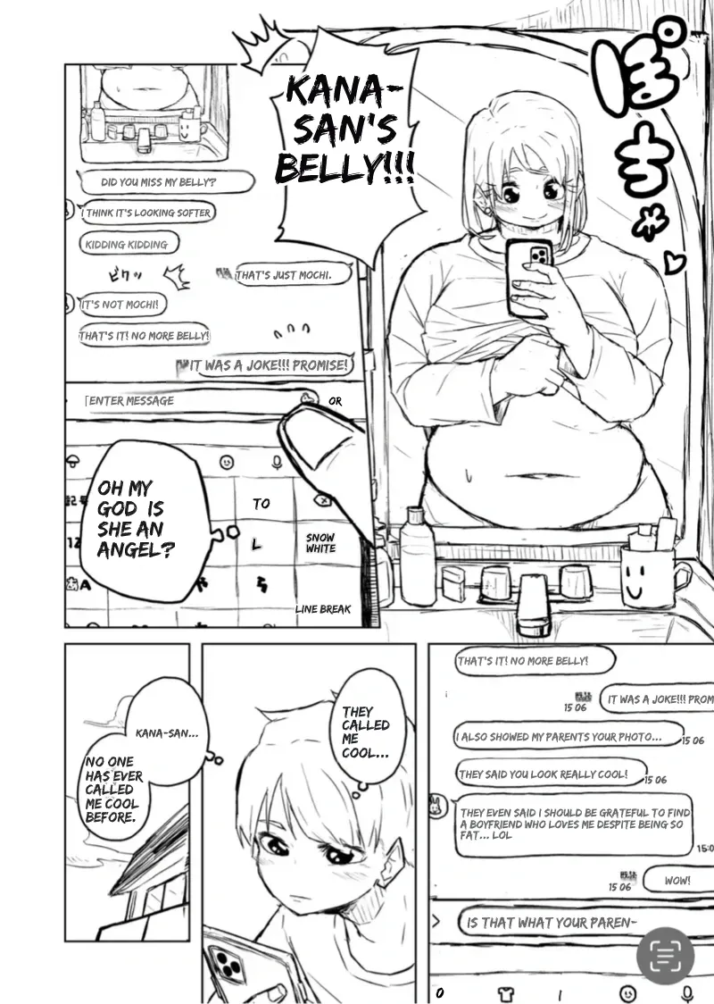 [Pocchari wa sekai o sukuu]Chubby Girlfriend[English Re-Write] Page 68