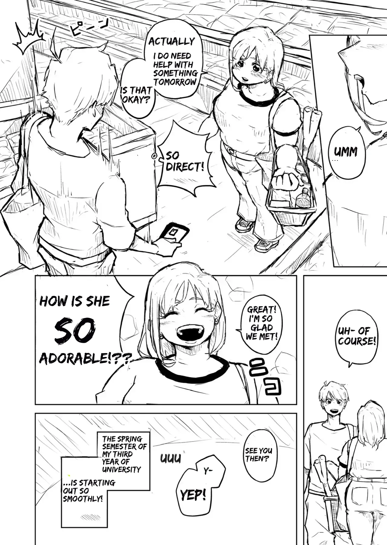 [Pocchari wa sekai o sukuu]Chubby Girlfriend[English Re-Write] Page 8
