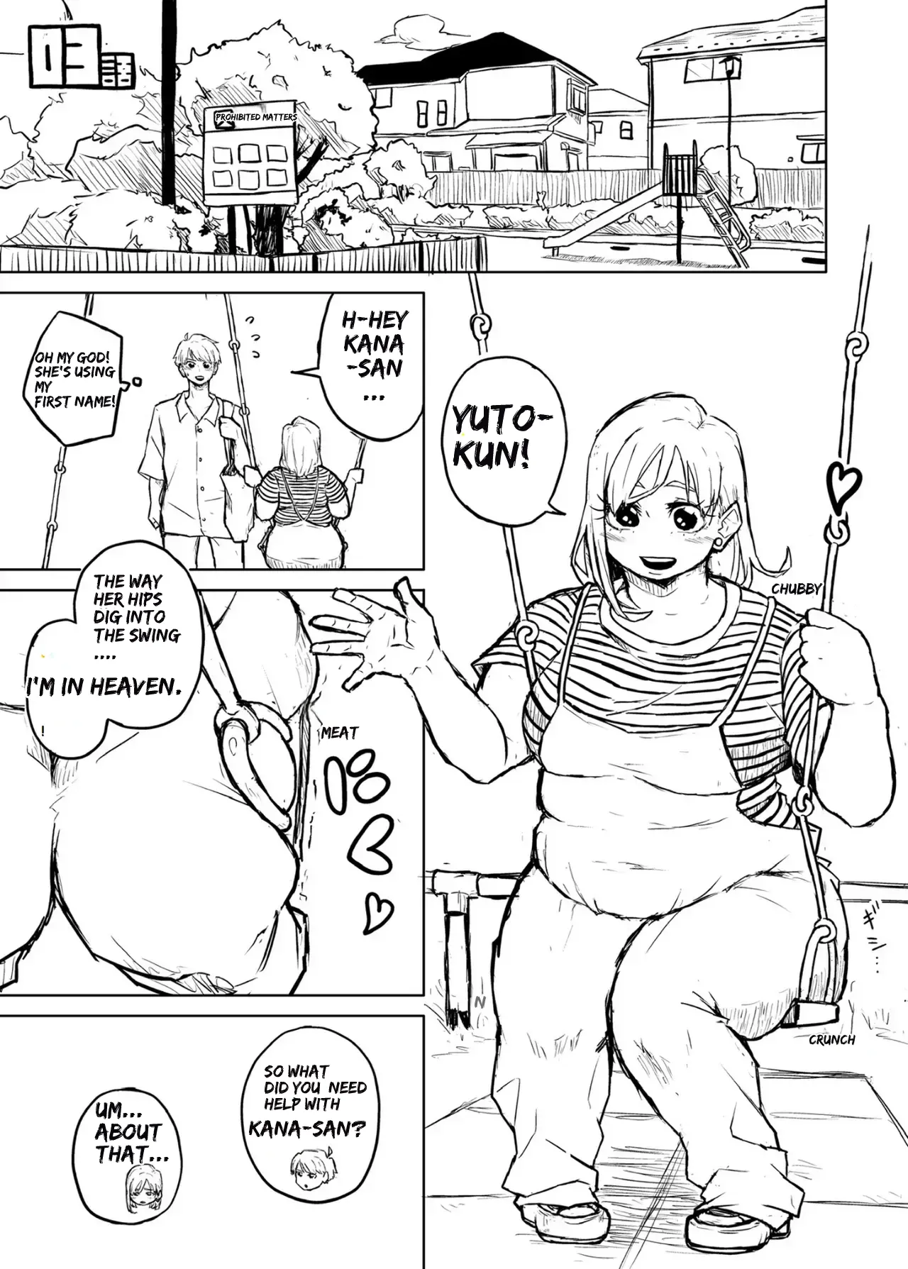 [Pocchari wa sekai o sukuu]Chubby Girlfriend[English Re-Write] Page 9