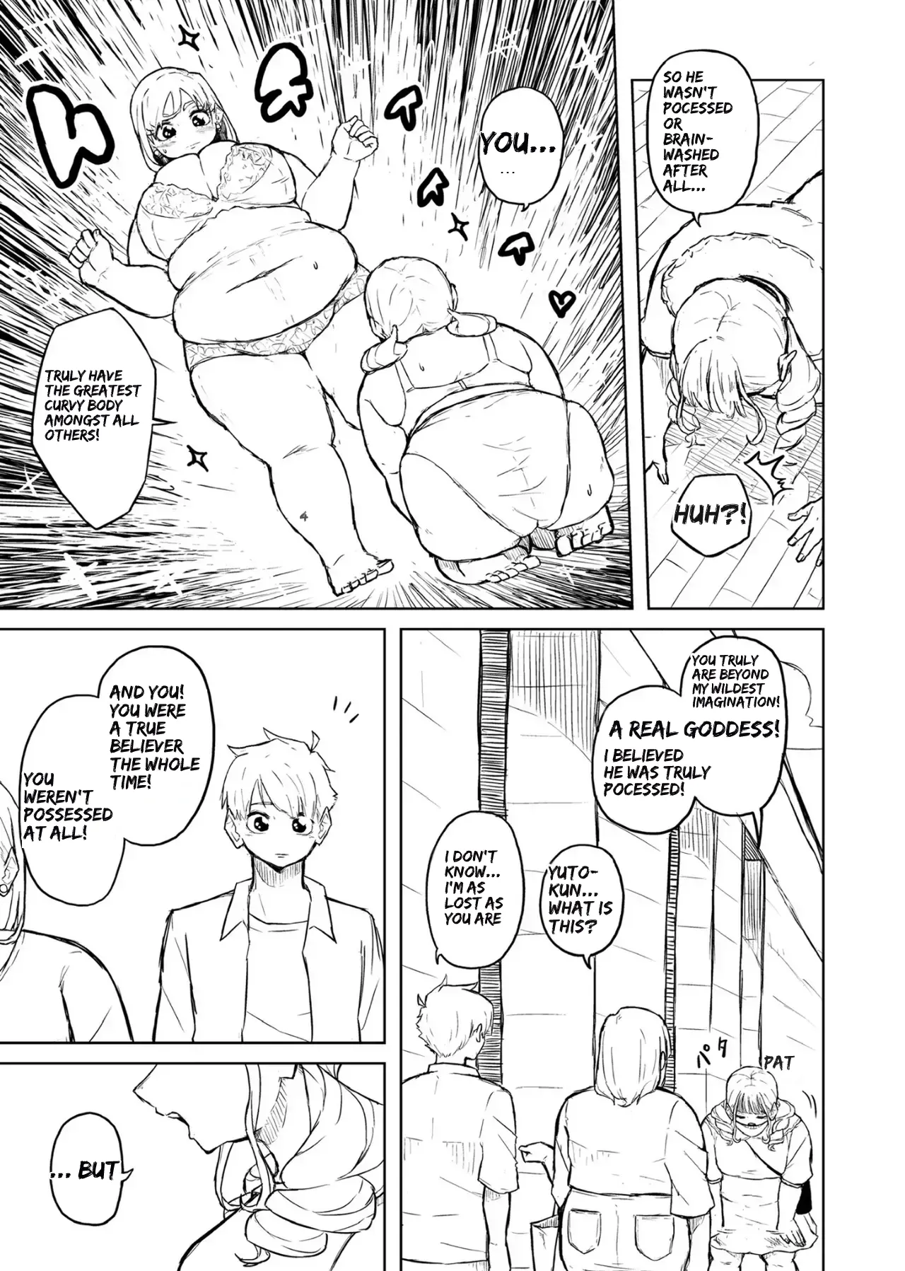 [Pocchari wa sekai o sukuu]Chubby Girlfriend[English Re-Write] Page 91