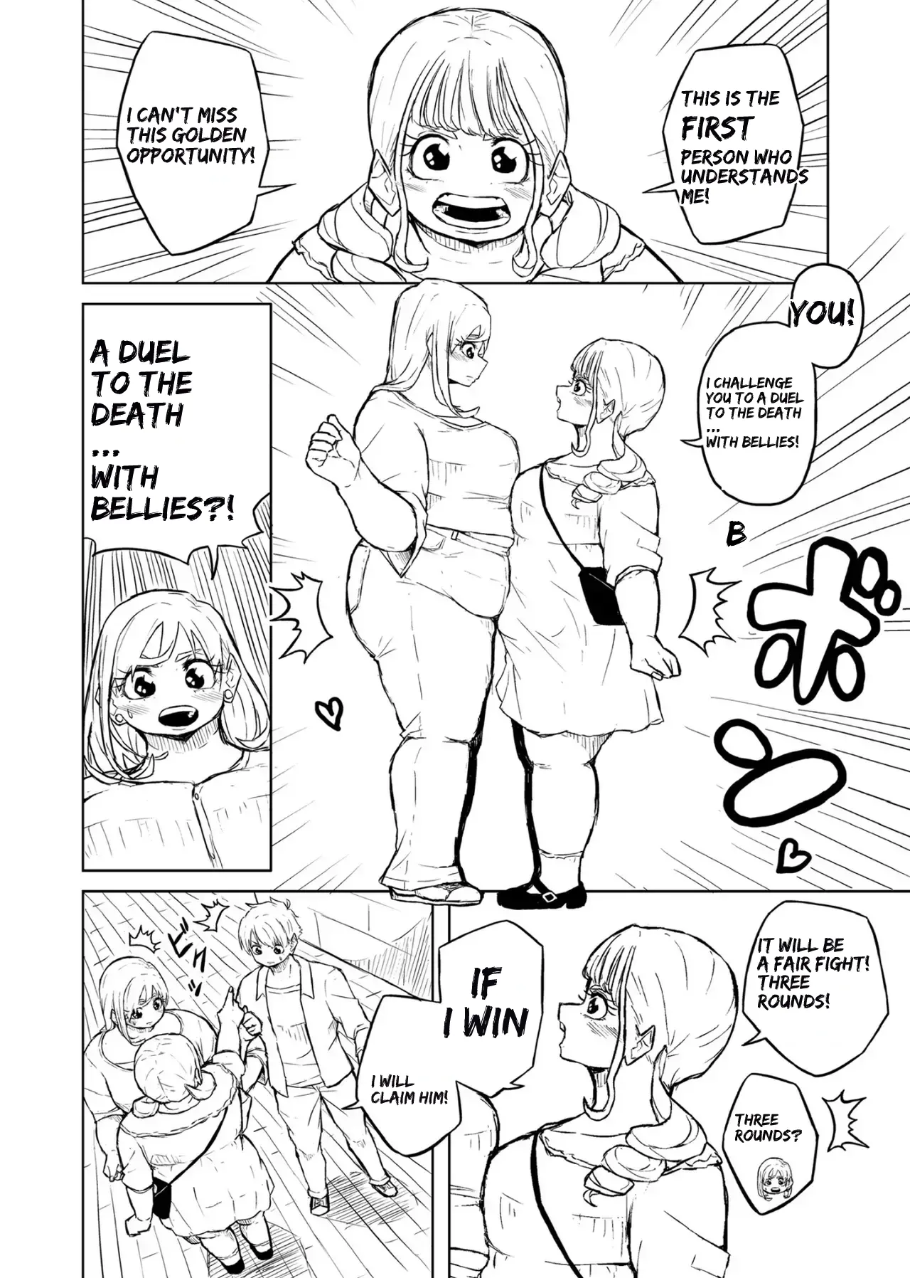 [Pocchari wa sekai o sukuu]Chubby Girlfriend[English Re-Write] Page 92