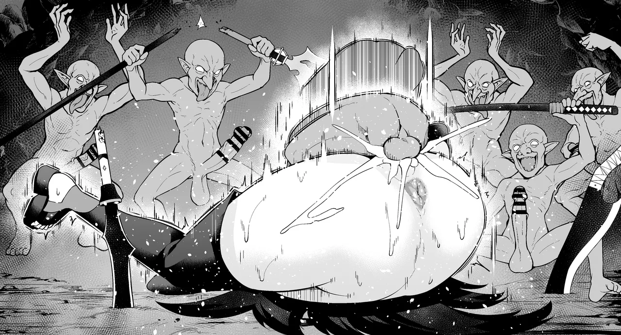 [Ankoman]Goblin vs Nagao Kagetora |  Nagao Kagetora vs Goblins(Fate Grand Order) [English] Page 9