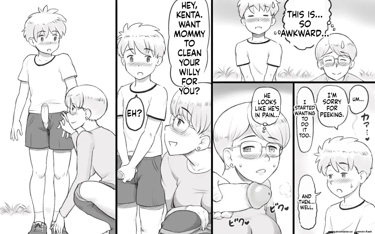 [pink-noise (Mizuiro Megane)]Mama Time Seisui Hen[Uncensored] [English MTL] Page 13