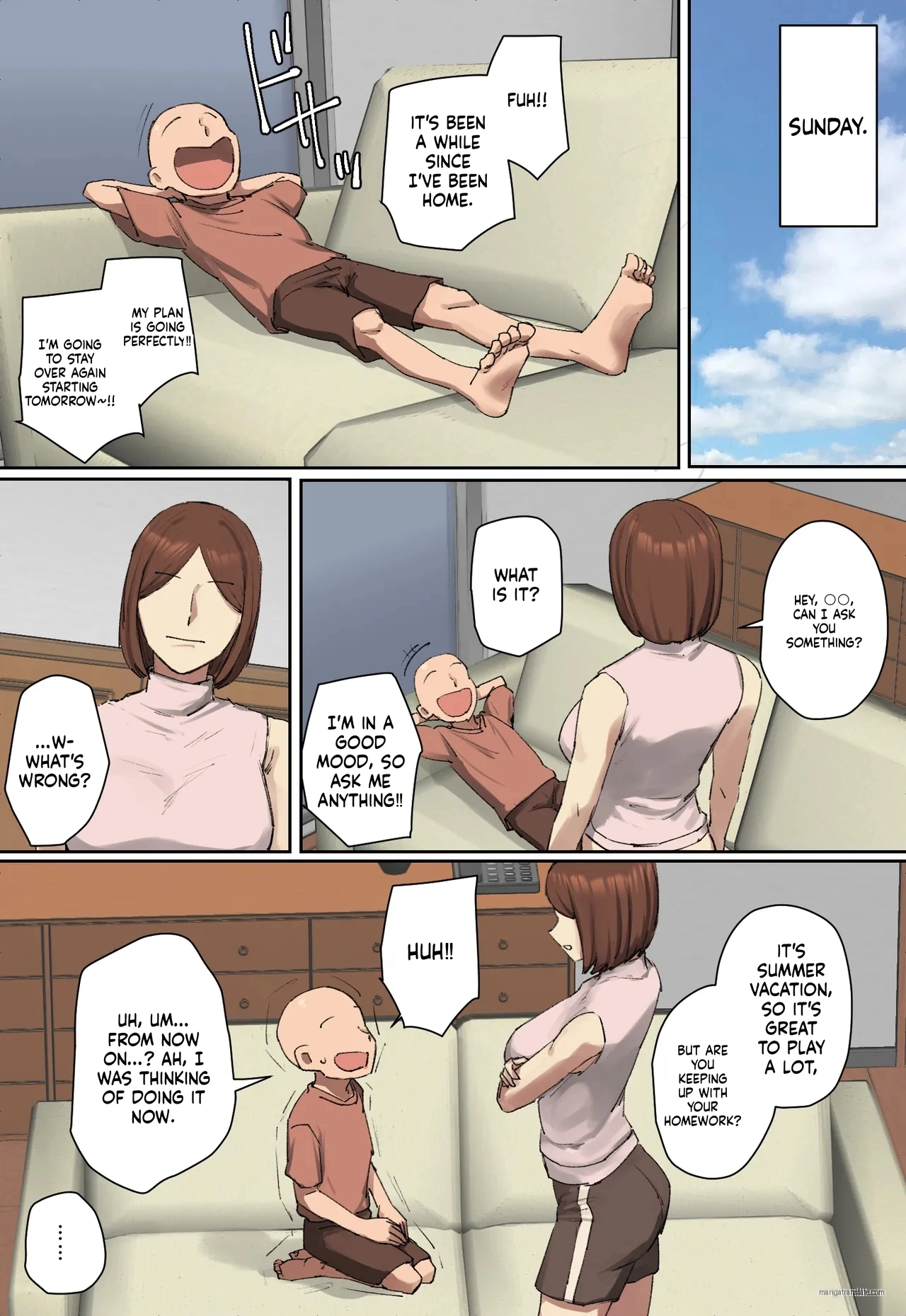 [Chotto B-sen]【 tanpen 】Boku no Kyūkyoku no Natsuyasumi!![English] [Colorized] Page 10