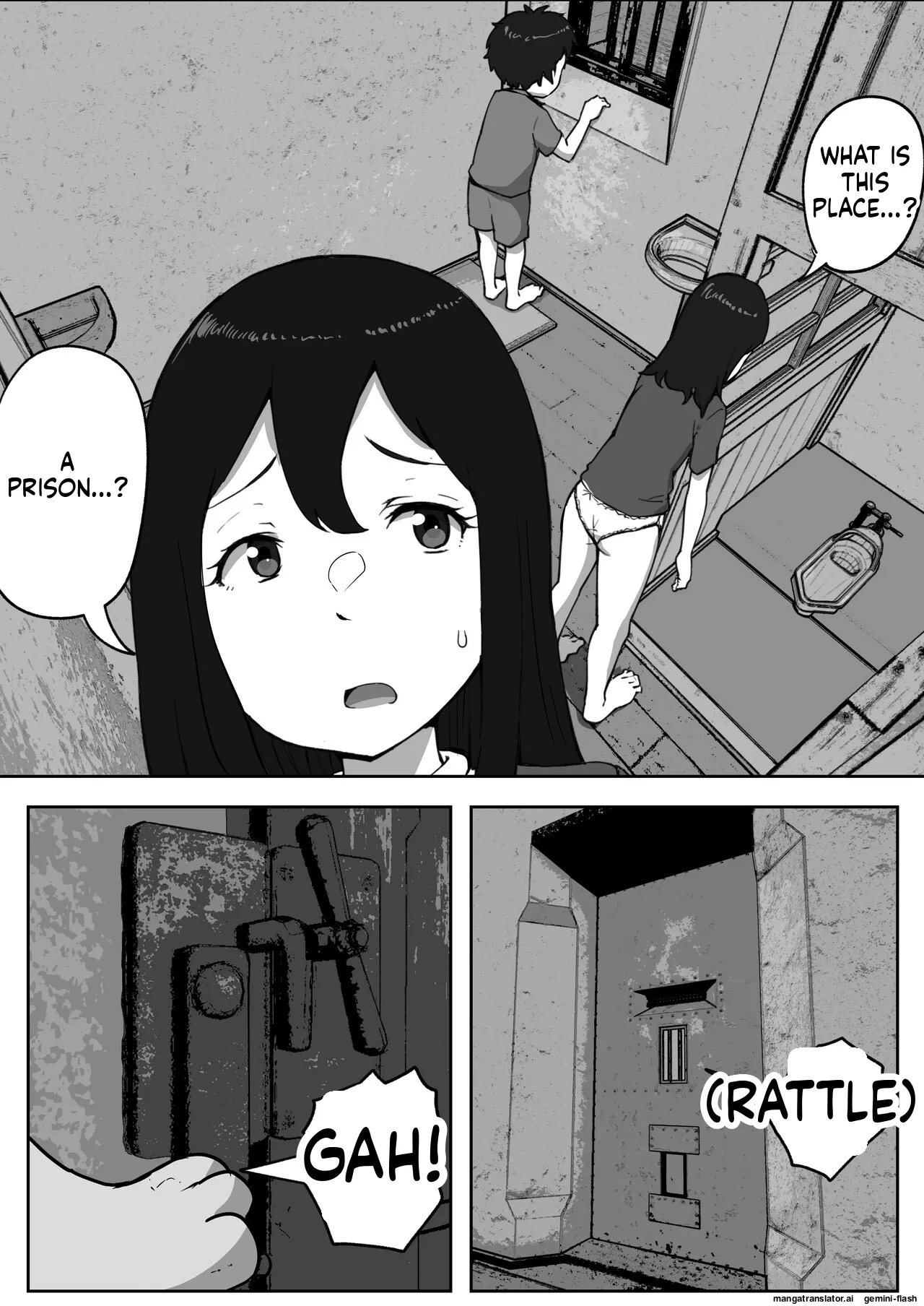 [Resoman Manga Koubou]Oyako Nakadashi desugemu | Parent-Child Creampie Death Game[English MTL] Page 4
