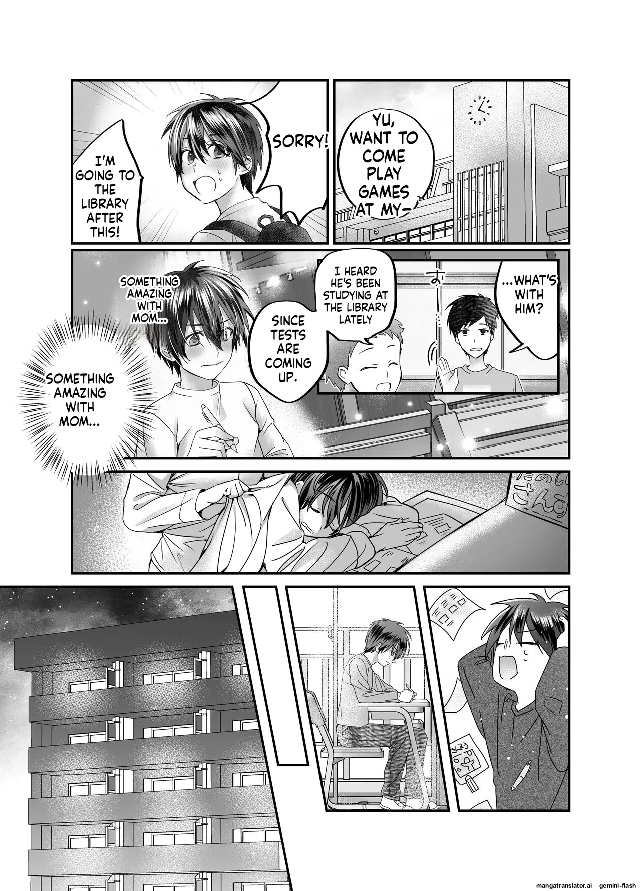 [Mousou Sanmyaku (Yamaoku Midori)]Boku no Mama wa... - My mom... icharabu kinshin amaama comic | My mom is...[English] Page 35