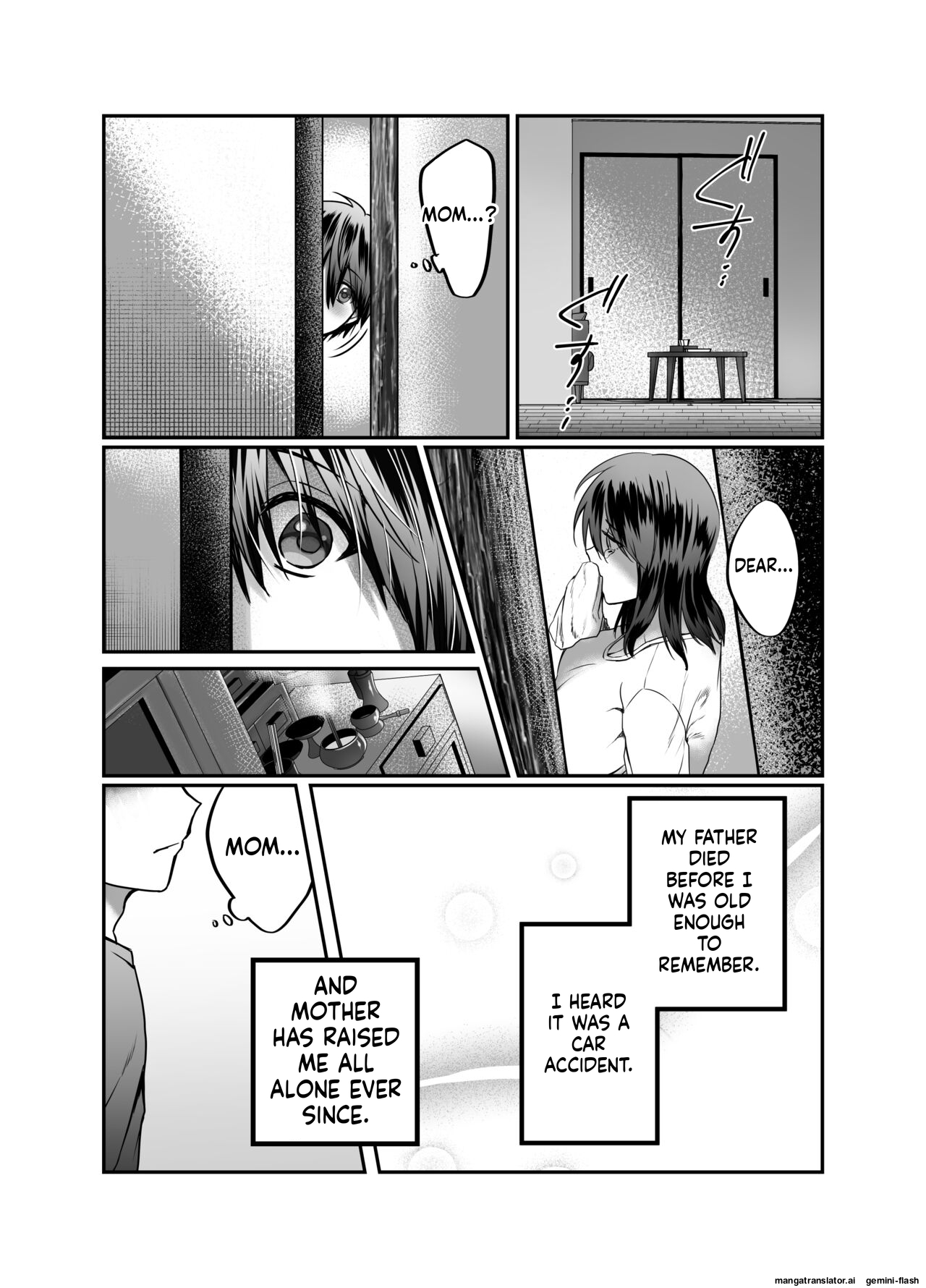 [Mousou Sanmyaku (Yamaoku Midori)]Boku no Mama wa... - My mom... icharabu kinshin amaama comic | My mom is...[English] Page 48