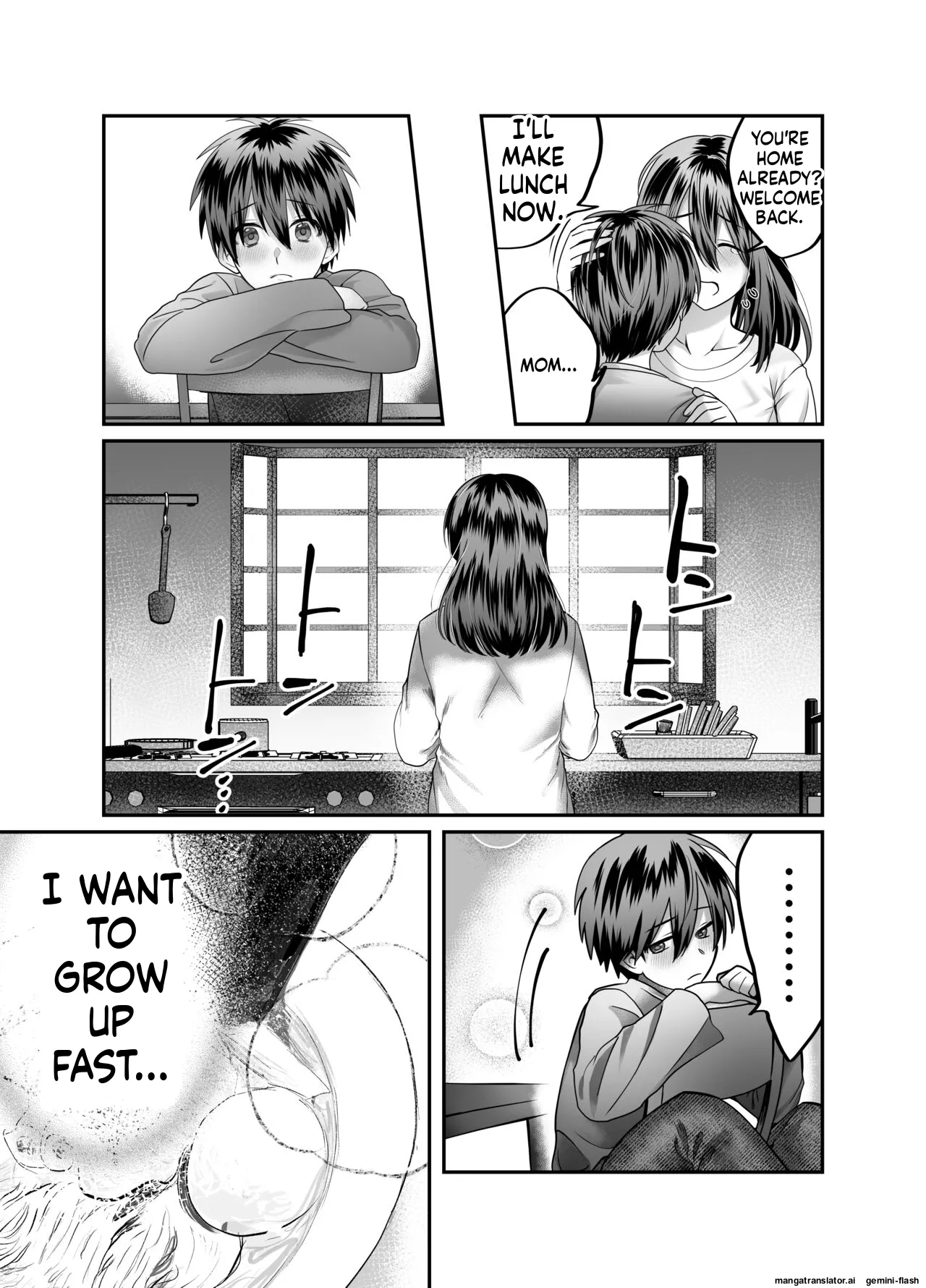 [Mousou Sanmyaku (Yamaoku Midori)]Boku no Mama wa... - My mom... icharabu kinshin amaama comic | My mom is...[English] Page 50