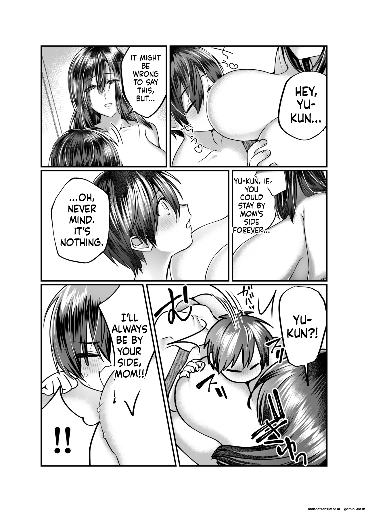 [Mousou Sanmyaku (Yamaoku Midori)]Boku no Mama wa... - My mom... icharabu kinshin amaama comic | My mom is...[English] Page 52