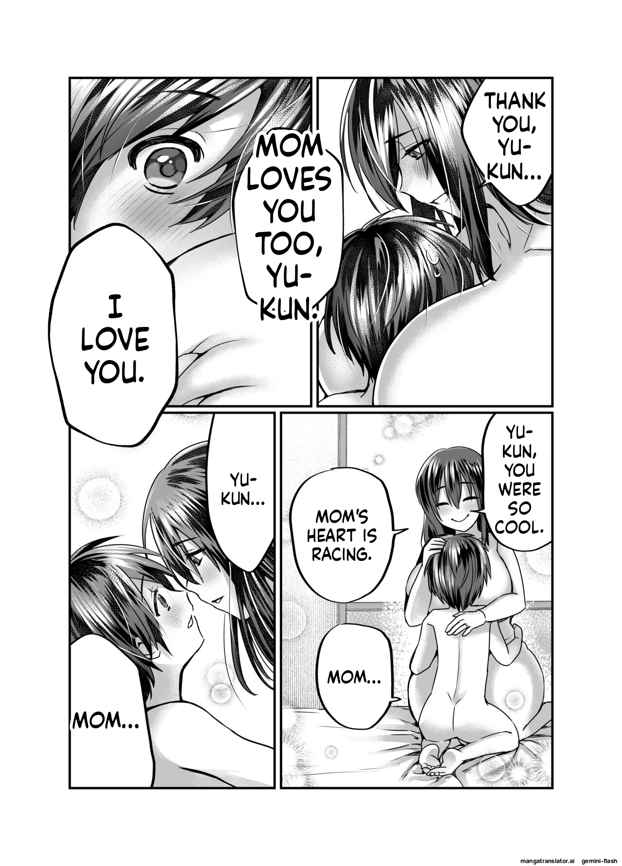 [Mousou Sanmyaku (Yamaoku Midori)]Boku no Mama wa... - My mom... icharabu kinshin amaama comic | My mom is...[English] Page 54