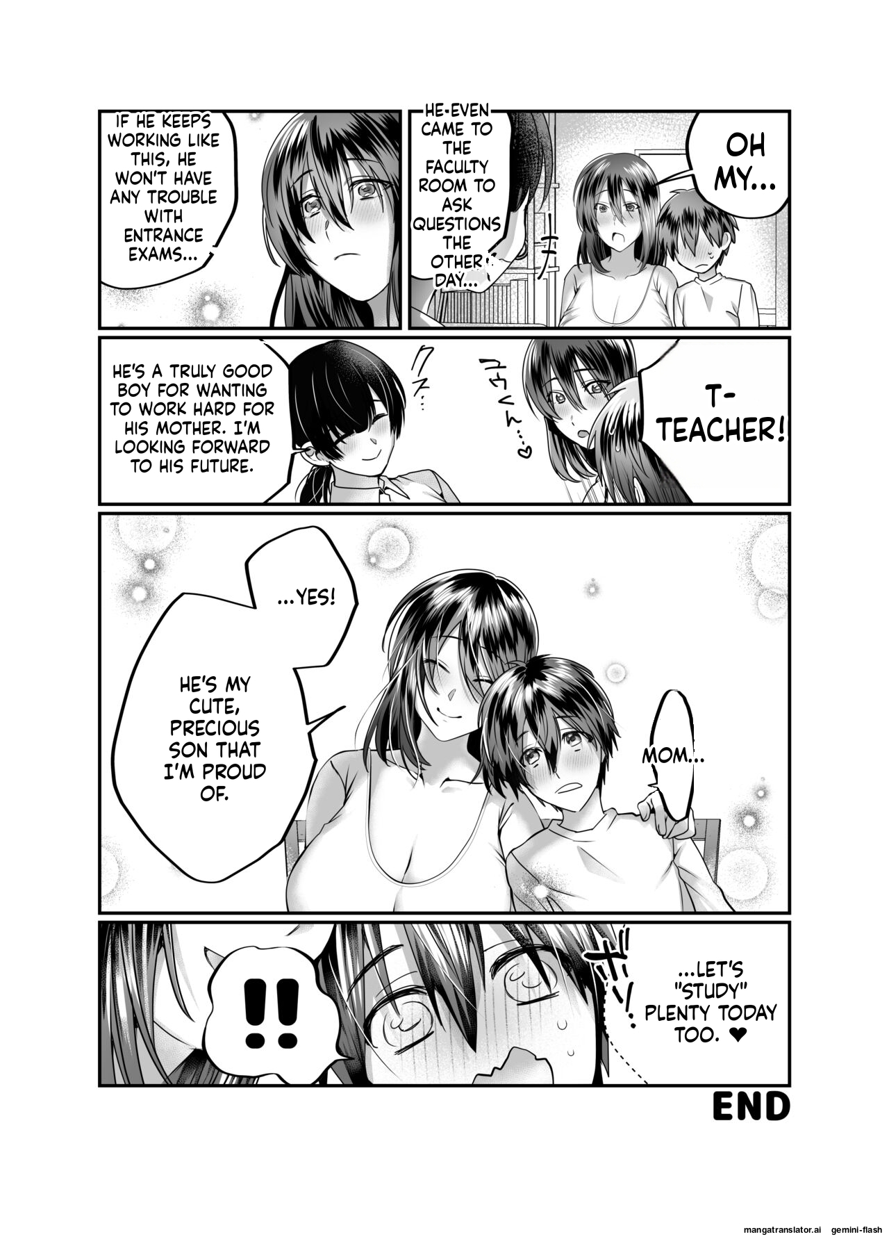 [Mousou Sanmyaku (Yamaoku Midori)]Boku no Mama wa... - My mom... icharabu kinshin amaama comic | My mom is...[English] Page 76