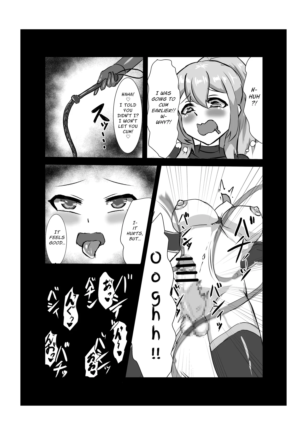 [Hard☆Maniax]Futanari Onna Kishi, Zako Chinpo Naburare Renzoku Shasei de Buzama ni Inma Ochi suru | Futanari Knightess Has Her Weakling Dick Tormented and Brought To Climax Over and Over Again, She Abysmally Falls To The Dark Side[English] [GGY Translations] Page 30