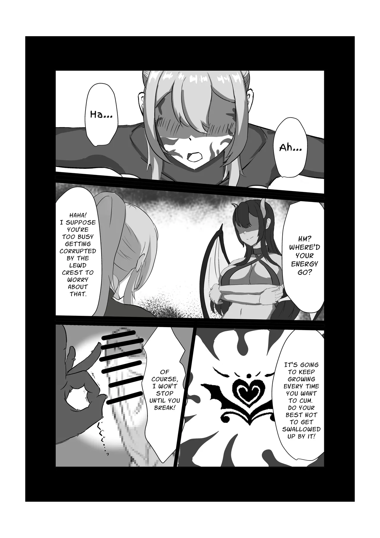 [Hard☆Maniax]Futanari Onna Kishi, Zako Chinpo Naburare Renzoku Shasei de Buzama ni Inma Ochi suru | Futanari Knightess Has Her Weakling Dick Tormented and Brought To Climax Over and Over Again, She Abysmally Falls To The Dark Side[English] [GGY Translations] Page 31