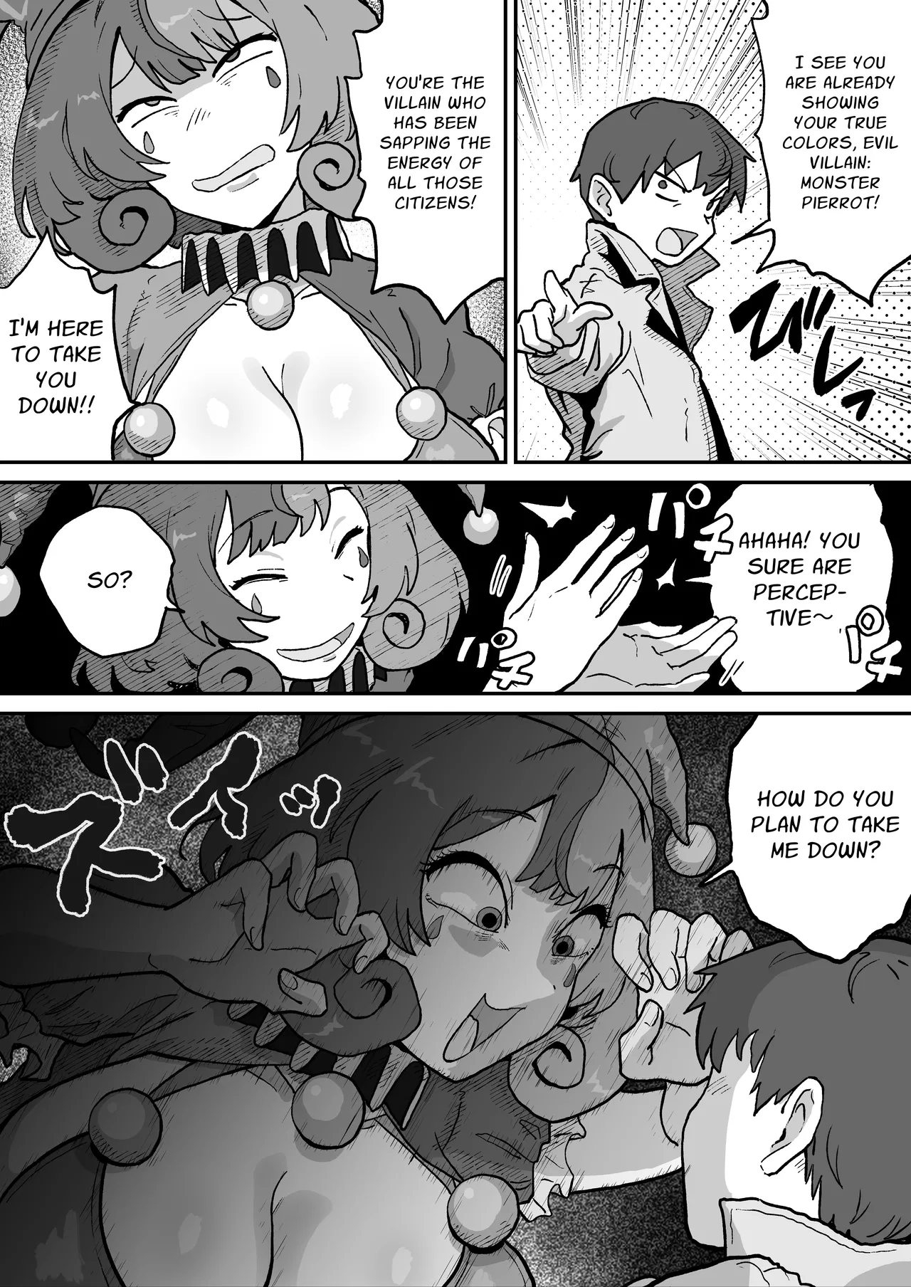 [NENIGE]Aku no Soshiki no Kaijin Circus Pierrot | The Evil Organization's Circus Clown Supervillain[English] [Penguin Piper] Page 5