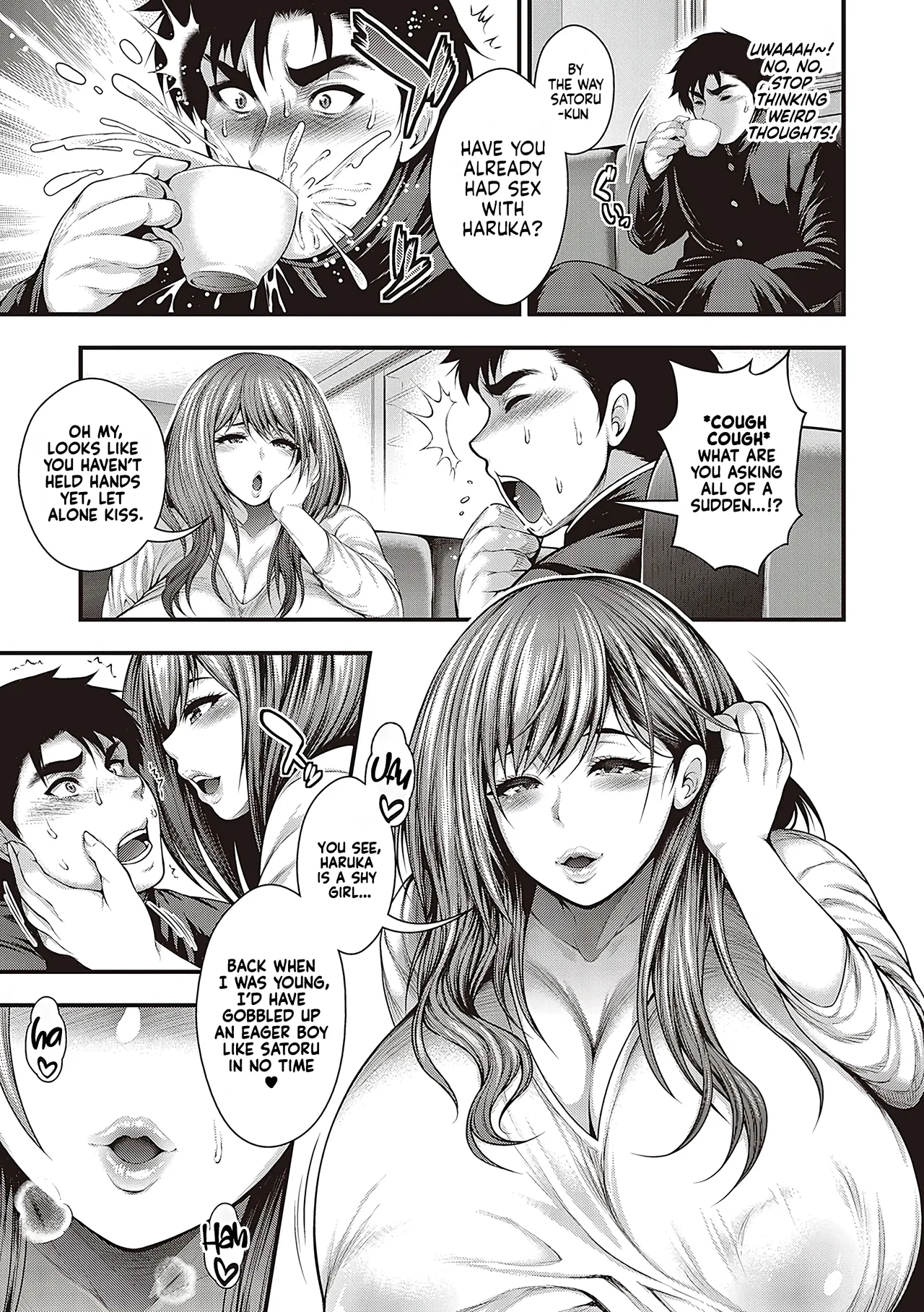 [Taihei Tengoku]Arigatou, Kami Chichi. | Thank you, Divine breasts.[English] [NagaTL] [Digital] Page 8