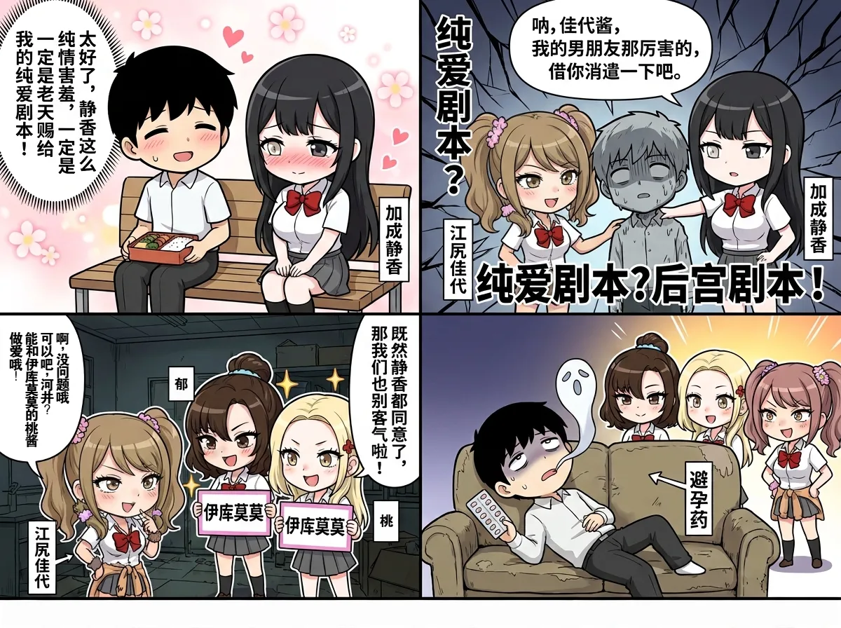 [NUPA]Kanojo to SeFri to SeFri to SeFri | 女朋友与炮友与炮友与炮友[Chinese] [甜族星人赞助汉化] Page 247