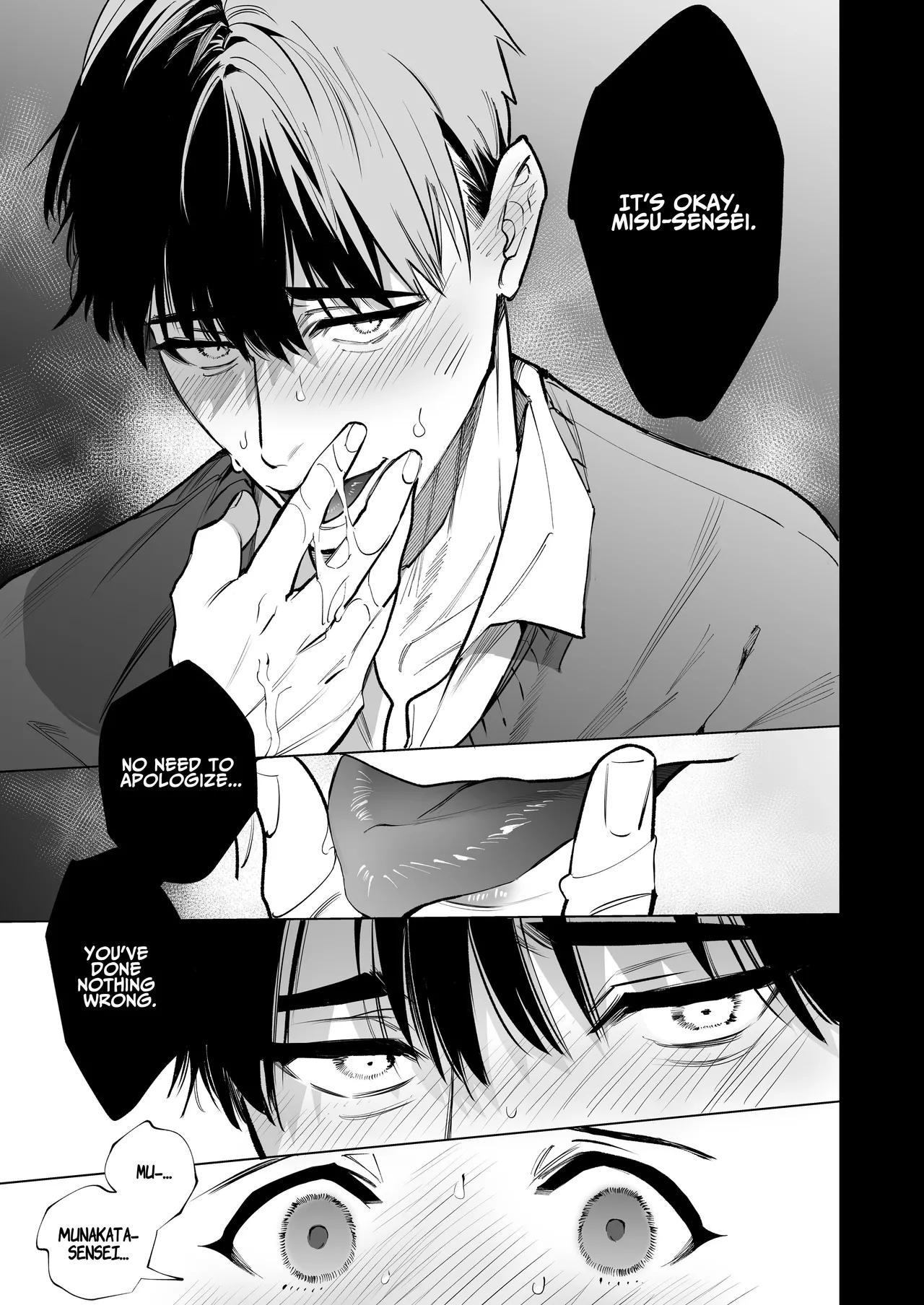 [THE WAIDAN (Michisoto Konome, Yasuda Meshimeshi)]Mr. Munakata Is LUSTING AFTER A New Teacher Like Me[English] [ADTL] [Digital] Page 41