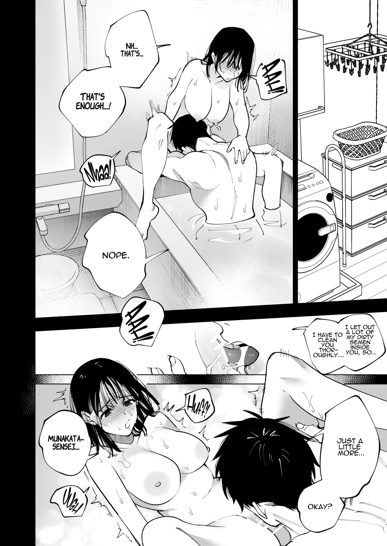 [THE WAIDAN (Michisoto Konome, Yasuda Meshimeshi)]Mr. Munakata Is LUSTING AFTER A New Teacher Like Me[English] [ADTL] [Digital] Page 66
