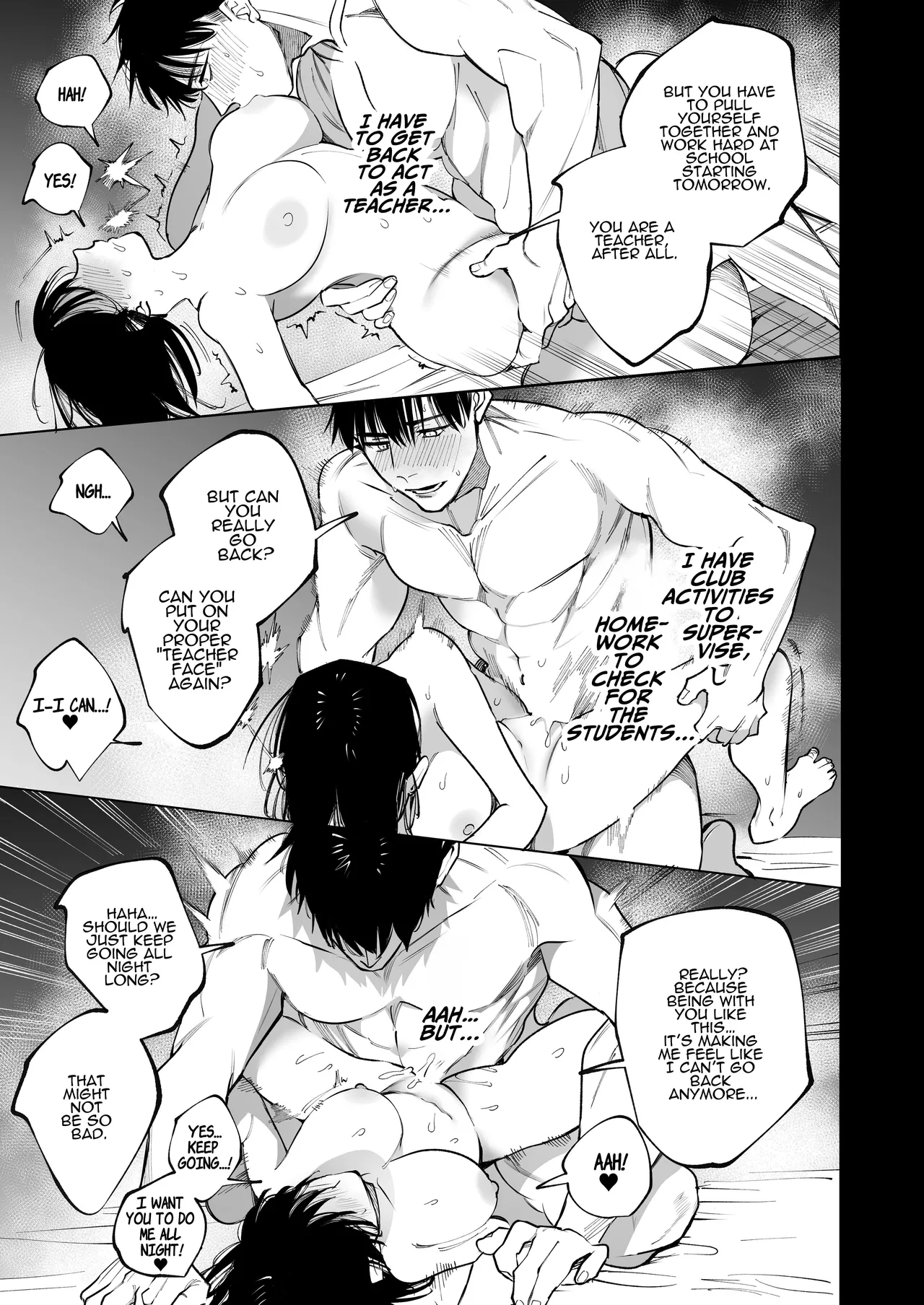 [THE WAIDAN (Michisoto Konome, Yasuda Meshimeshi)]Mr. Munakata Is LUSTING AFTER A New Teacher Like Me[English] [ADTL] [Digital] Page 77