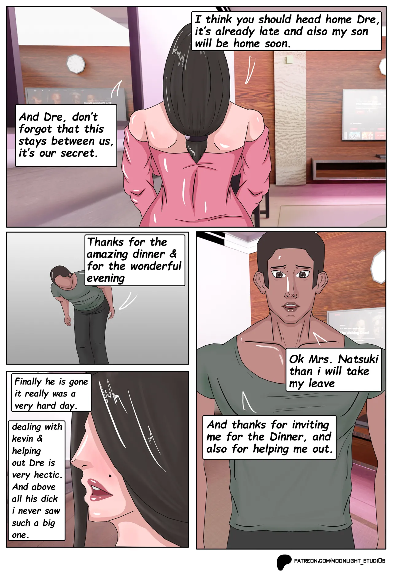 Mom handles the bully chapter 1-3[Moonlight_studios] Page 18