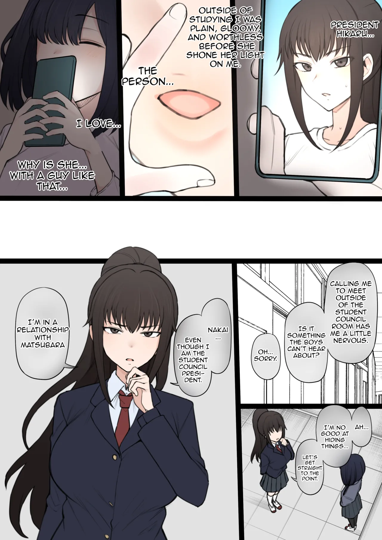 [Terasu MC]Yarichin Shinnyuusei ni Hakai Sarete Shimatta Watashi no Heibon na Seitokai Life | My Happy Student Council Life Is Slowly Being Destroyed Behind My Back By A Playboy New Student[English] Page 36