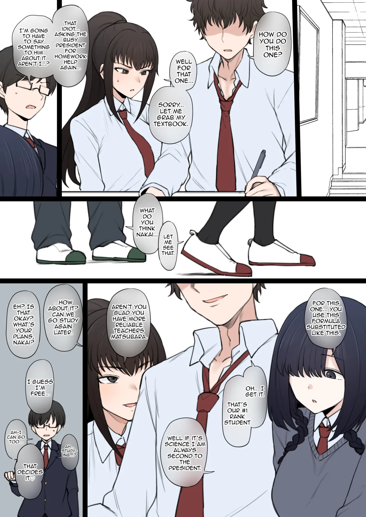 [Terasu MC]Yarichin Shinnyuusei ni Hakai Sarete Shimatta Watashi no Heibon na Seitokai Life | My Happy Student Council Life Is Slowly Being Destroyed Behind My Back By A Playboy New Student[English] Page 43