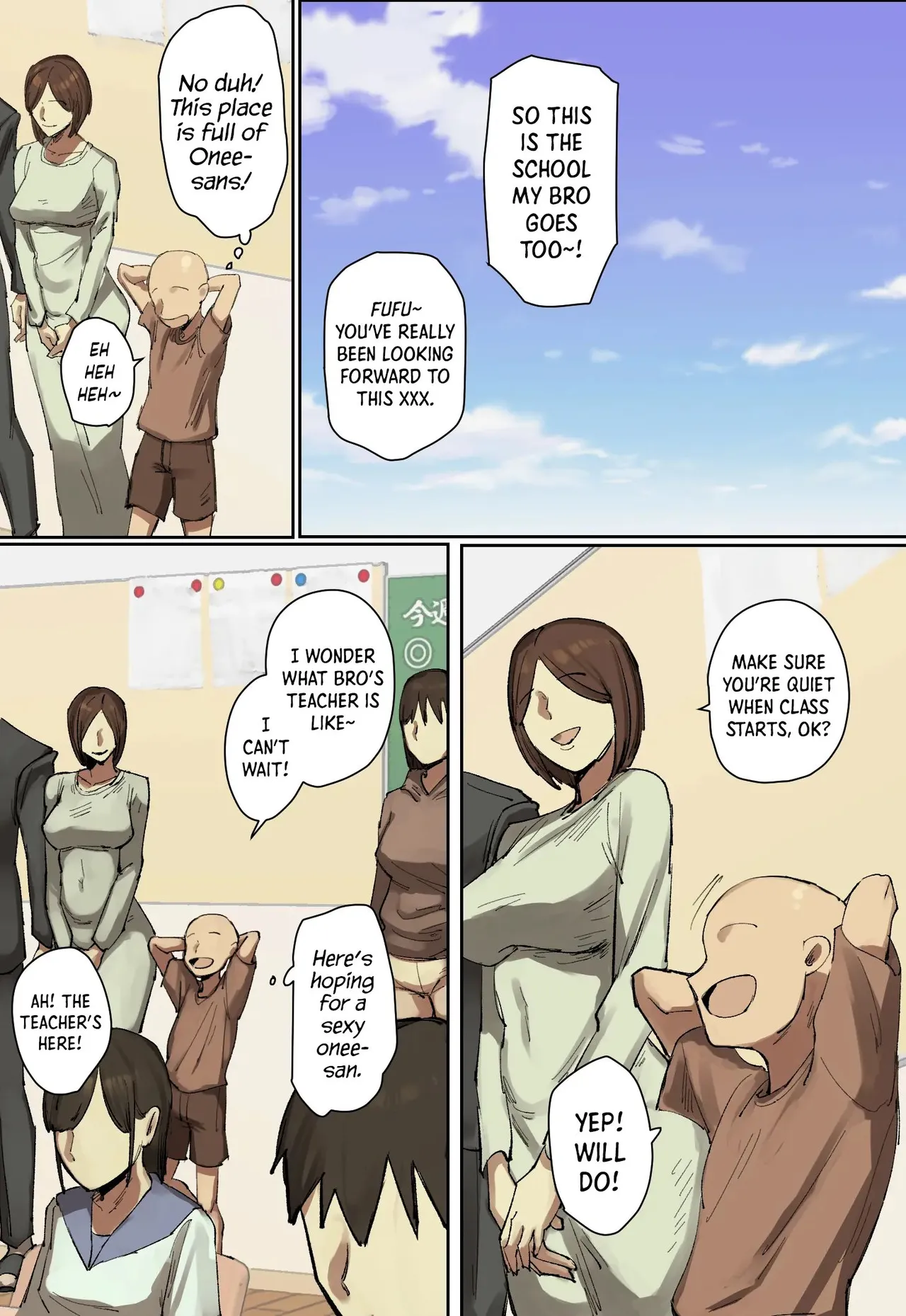 It was Love at First Sight With my Brothers Teacher on his School’s Visitation Day![Full Color Edition] Page 34