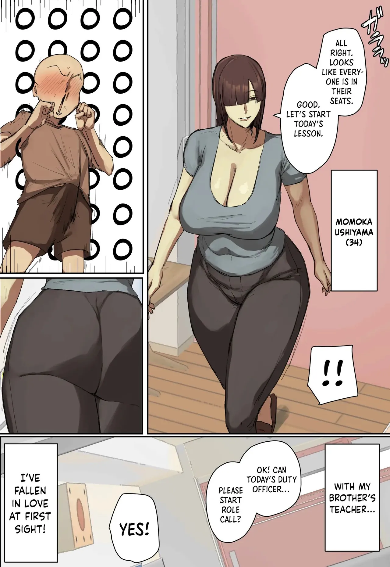 It was Love at First Sight With my Brothers Teacher on his School’s Visitation Day![Full Color Edition] Page 35