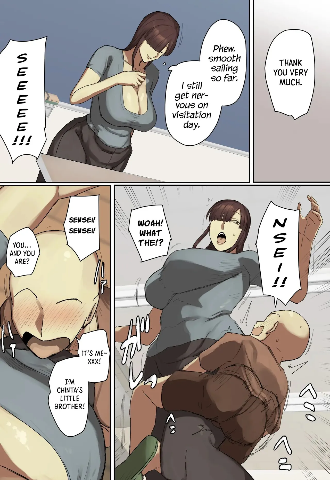 It was Love at First Sight With my Brothers Teacher on his School’s Visitation Day![Full Color Edition] Page 36