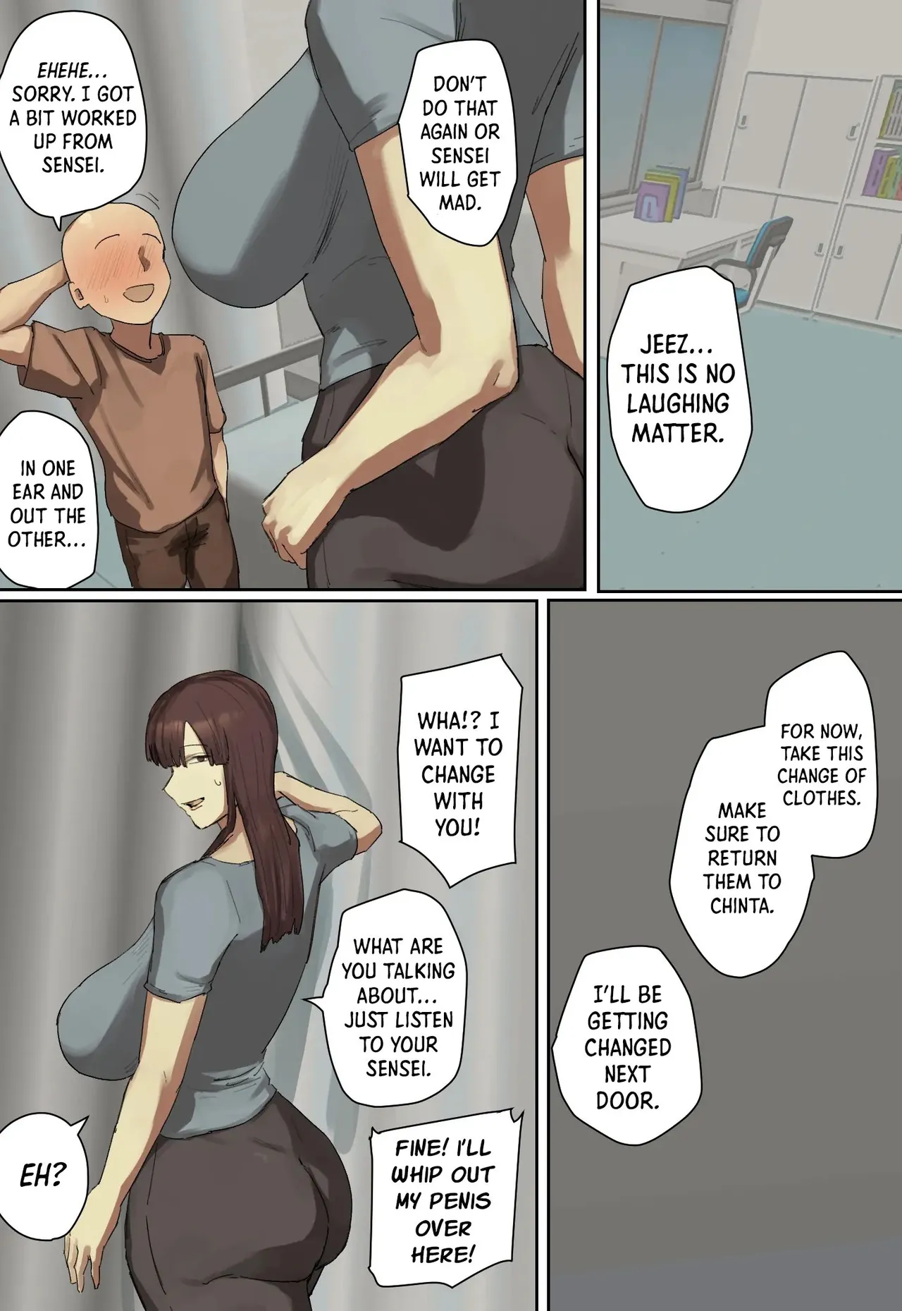 It was Love at First Sight With my Brothers Teacher on his School’s Visitation Day![Full Color Edition] Page 44
