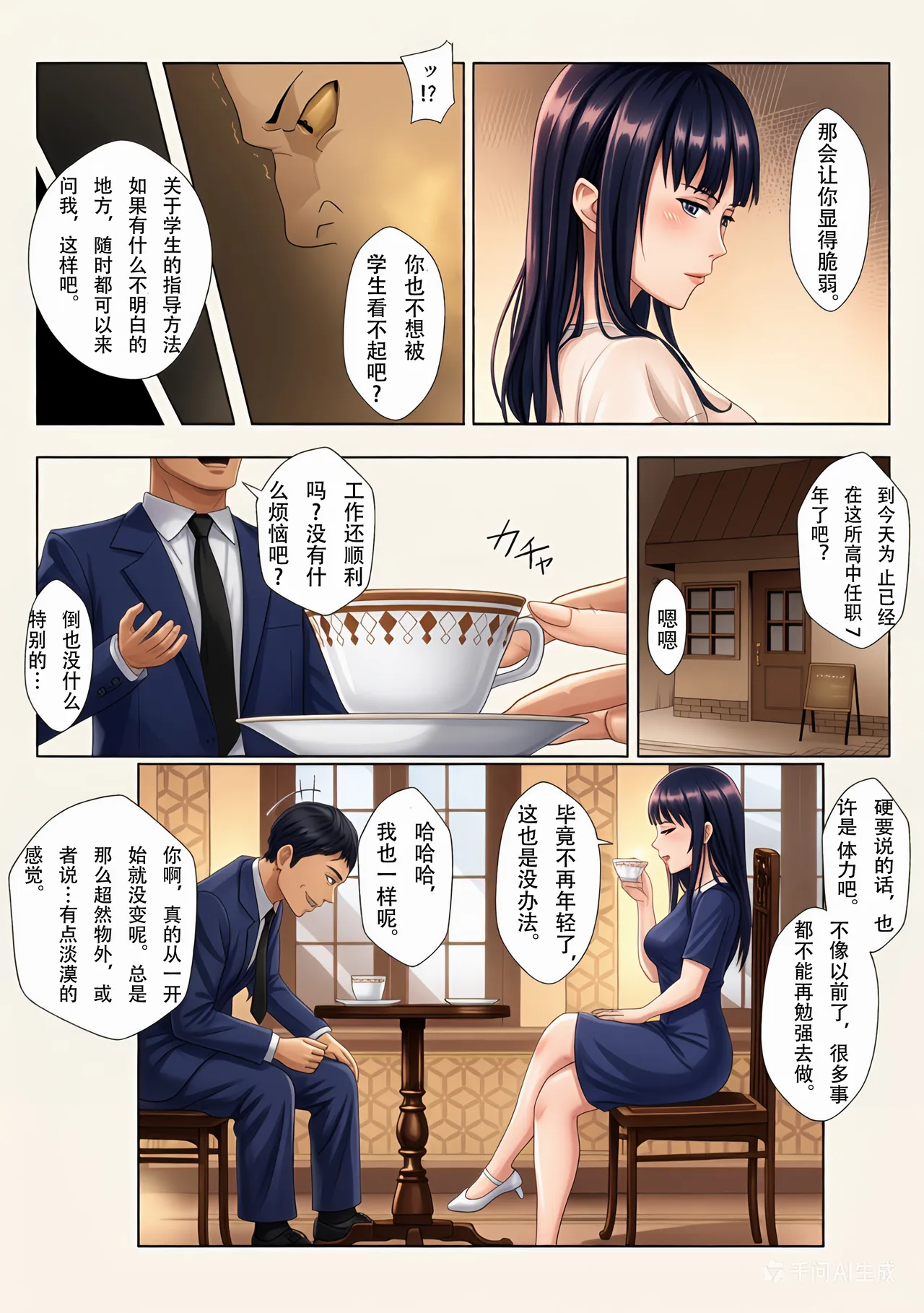 [Kiyama Haru]Himuro Keika wa DQN Kyoushi ni Wakaraserareru!?[Chinese][colorized] Page 8