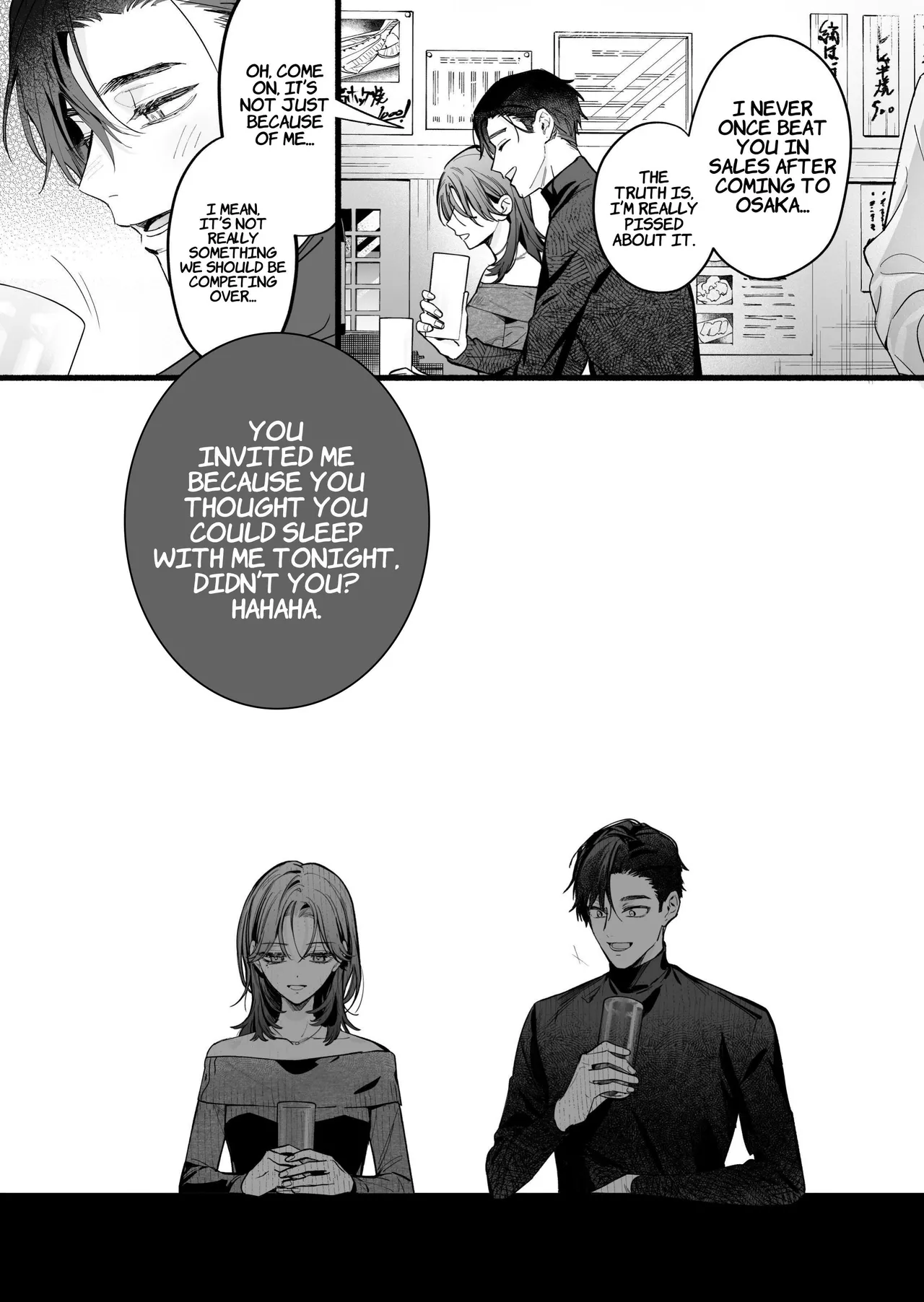 [THE WAIDAN (Kedama Shiba, Yasuda Meshimeshi)] [Kansai Dialect Moaning x Femdom]I Want To See The Cool & Smart Guy's Face Warped in Humiliation[English] [Suzuki Marmalade] [Digital] Page 16