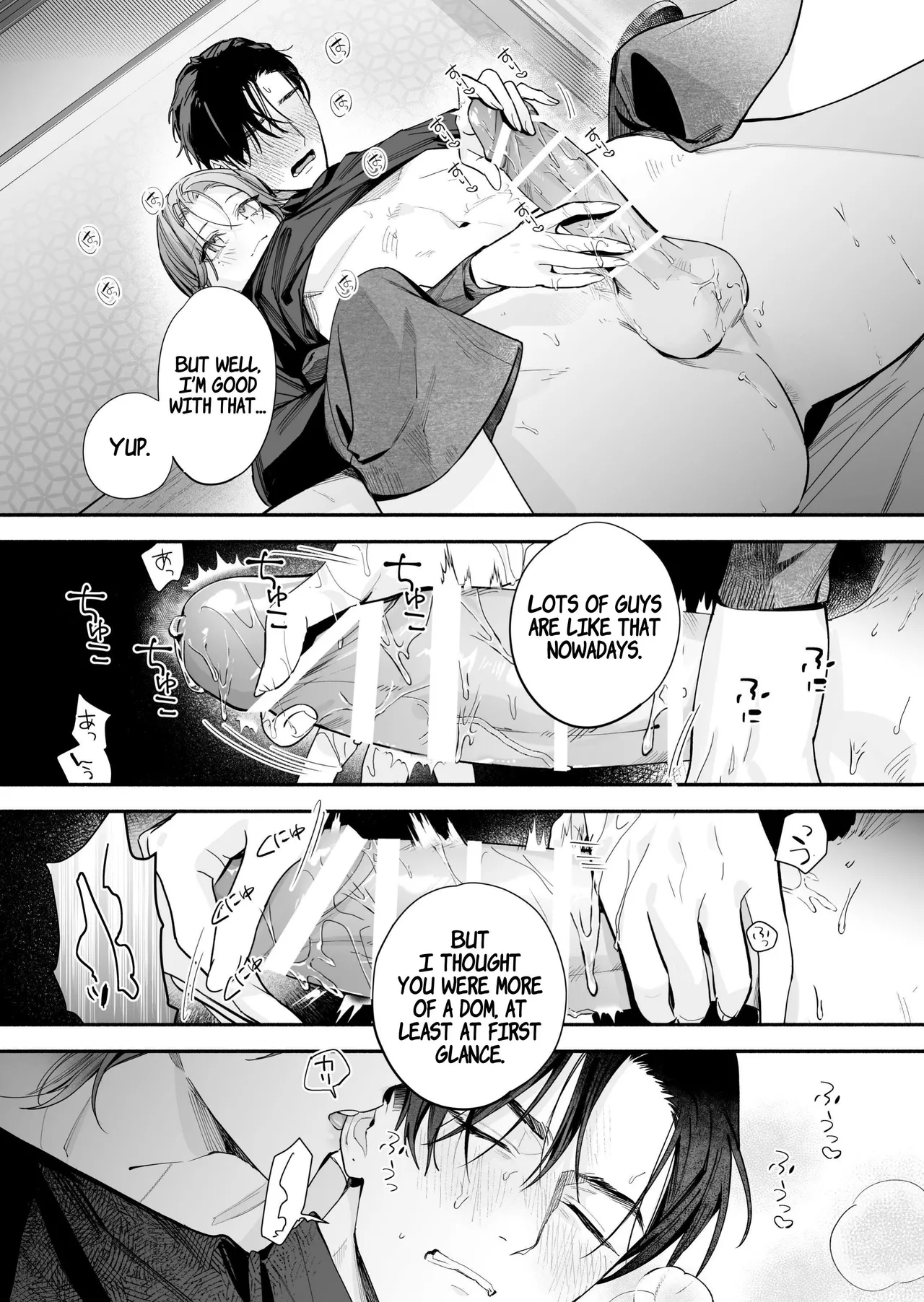 [THE WAIDAN (Kedama Shiba, Yasuda Meshimeshi)] [Kansai Dialect Moaning x Femdom]I Want To See The Cool & Smart Guy's Face Warped in Humiliation[English] [Suzuki Marmalade] [Digital] Page 33