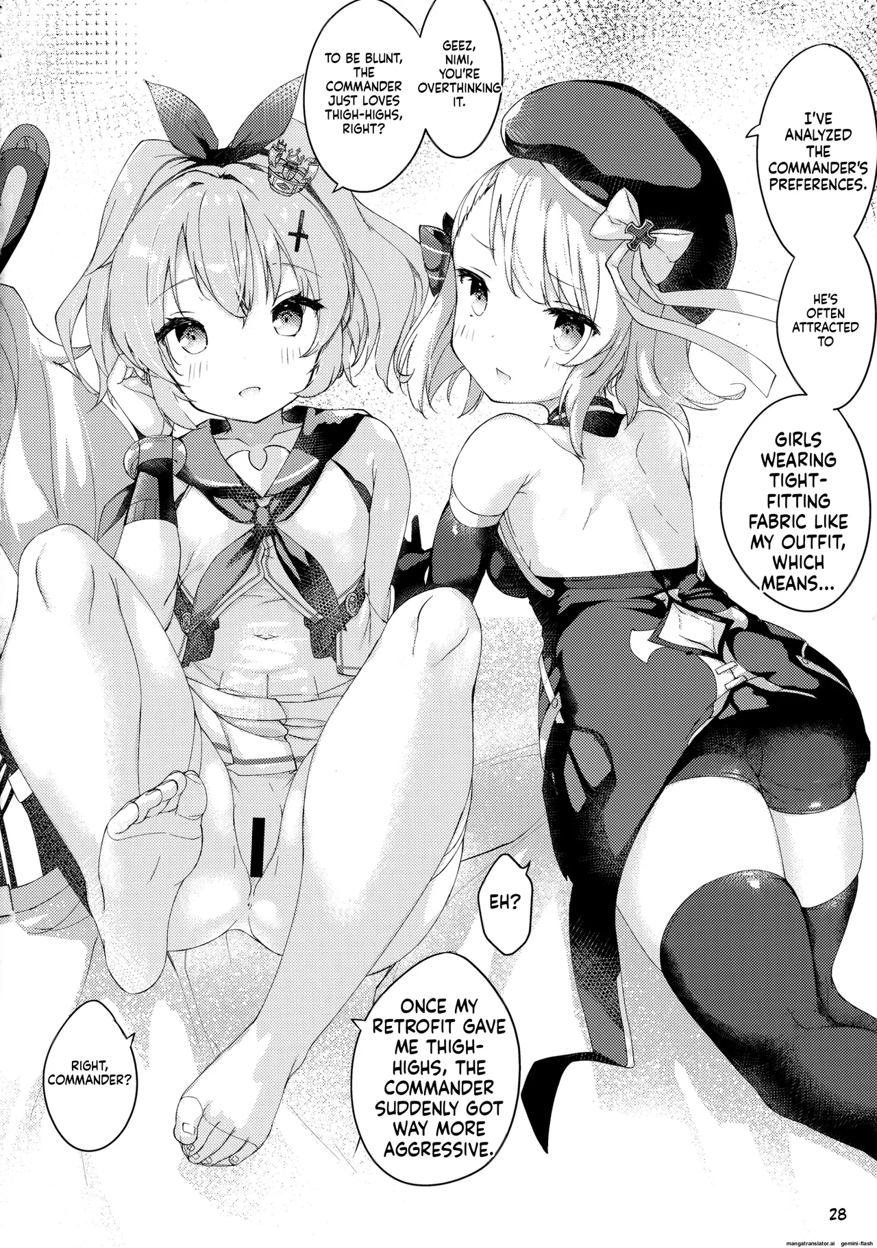 (C99) [Doppelgesicht (Ochin-sama)]Funaashi, Chuuyuutaru(Azur Lane) [English] [DIYMTL] Page 29
