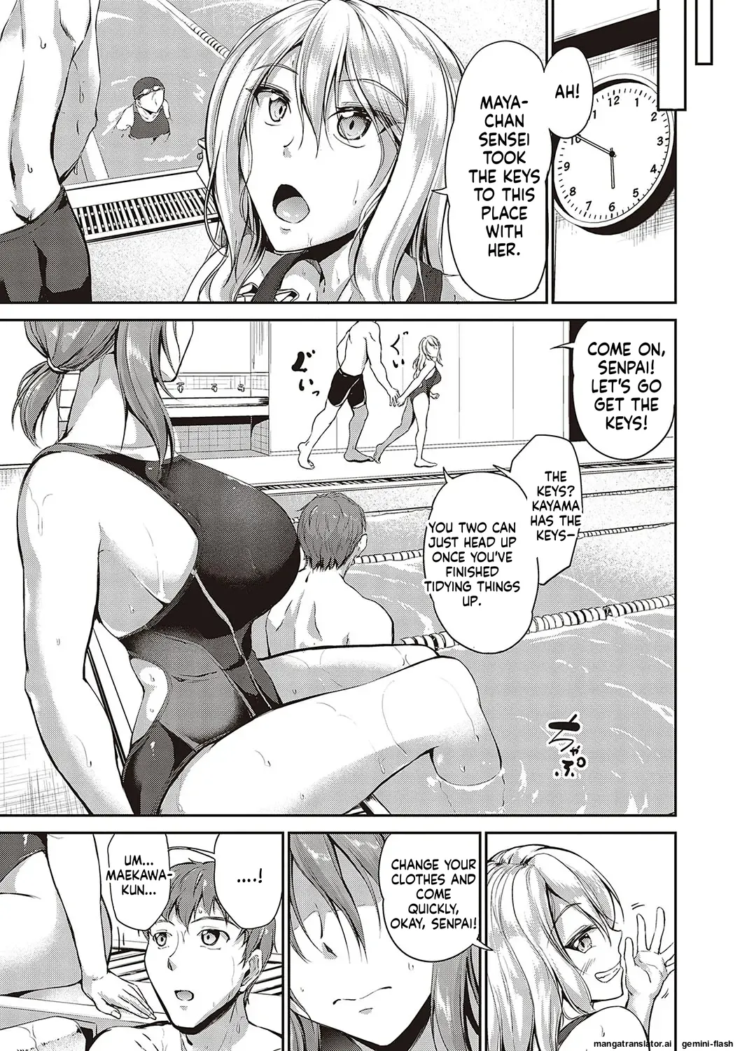 [Campbell Gichou]Swimming Life + Ch. 5 Senga + Shoki Settei Shiryou[English][DIYMTL][Digital] Page 14