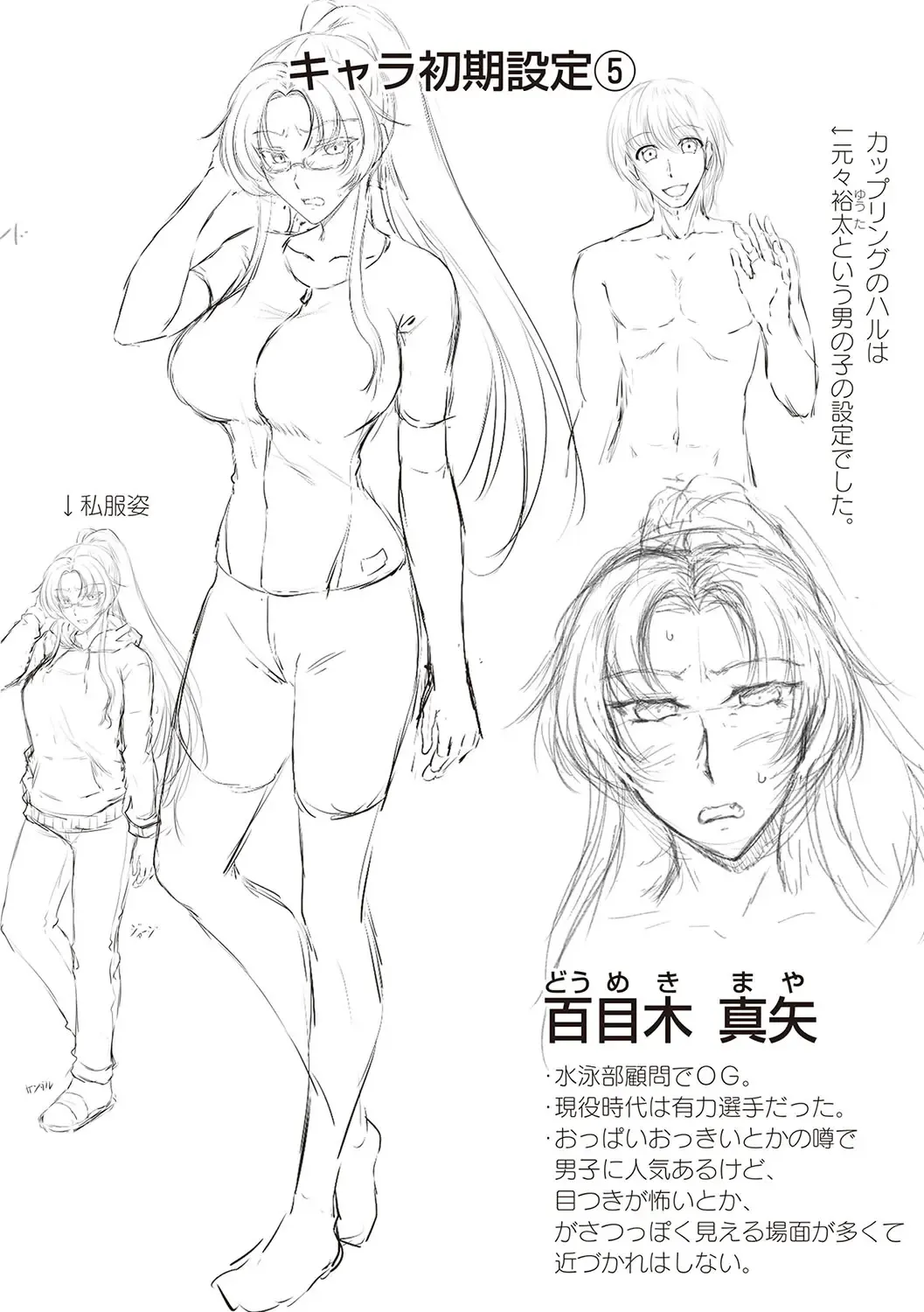 [Campbell Gichou]Swimming Life + Ch. 5 Senga + Shoki Settei Shiryou[English][DIYMTL][Digital] Page 231