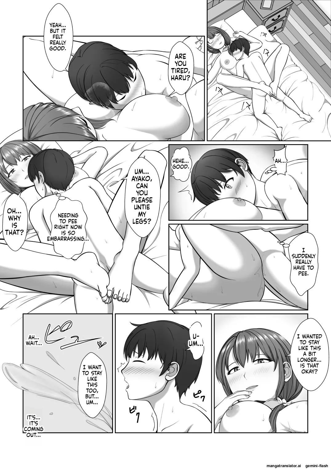 [Mosaic Book]Oneesan no Chitsu-nai ni Shiroi Oshikko to Kiiroi Oshikko[English] Page 21