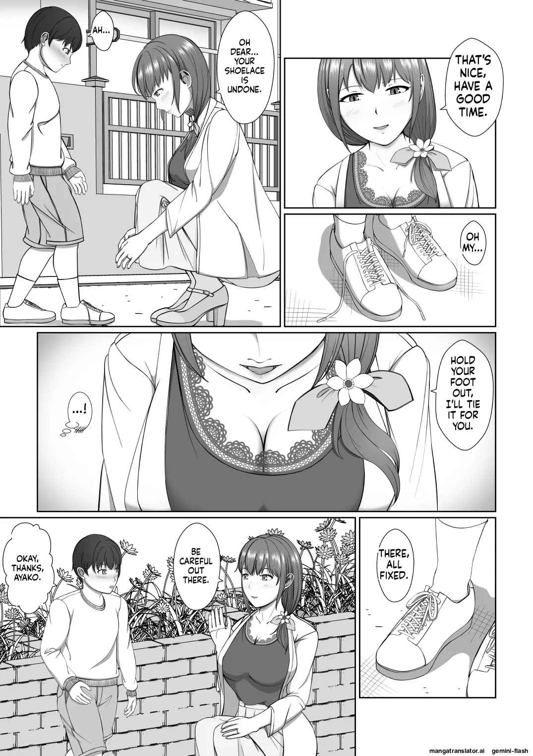 [Mosaic Book]Oneesan no Chitsu-nai ni Shiroi Oshikko to Kiiroi Oshikko[English] Page 4